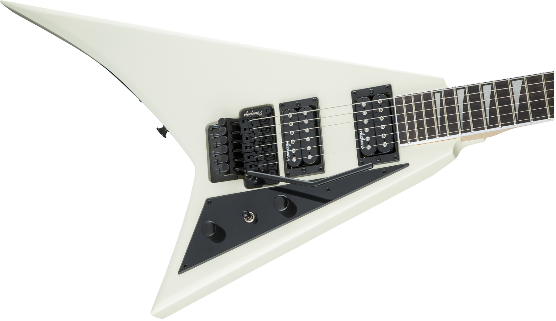 Jackson Randy Rhoads Js32 2h Fr Ama - Ivory - E-Gitarre aus Metall - Variation 2