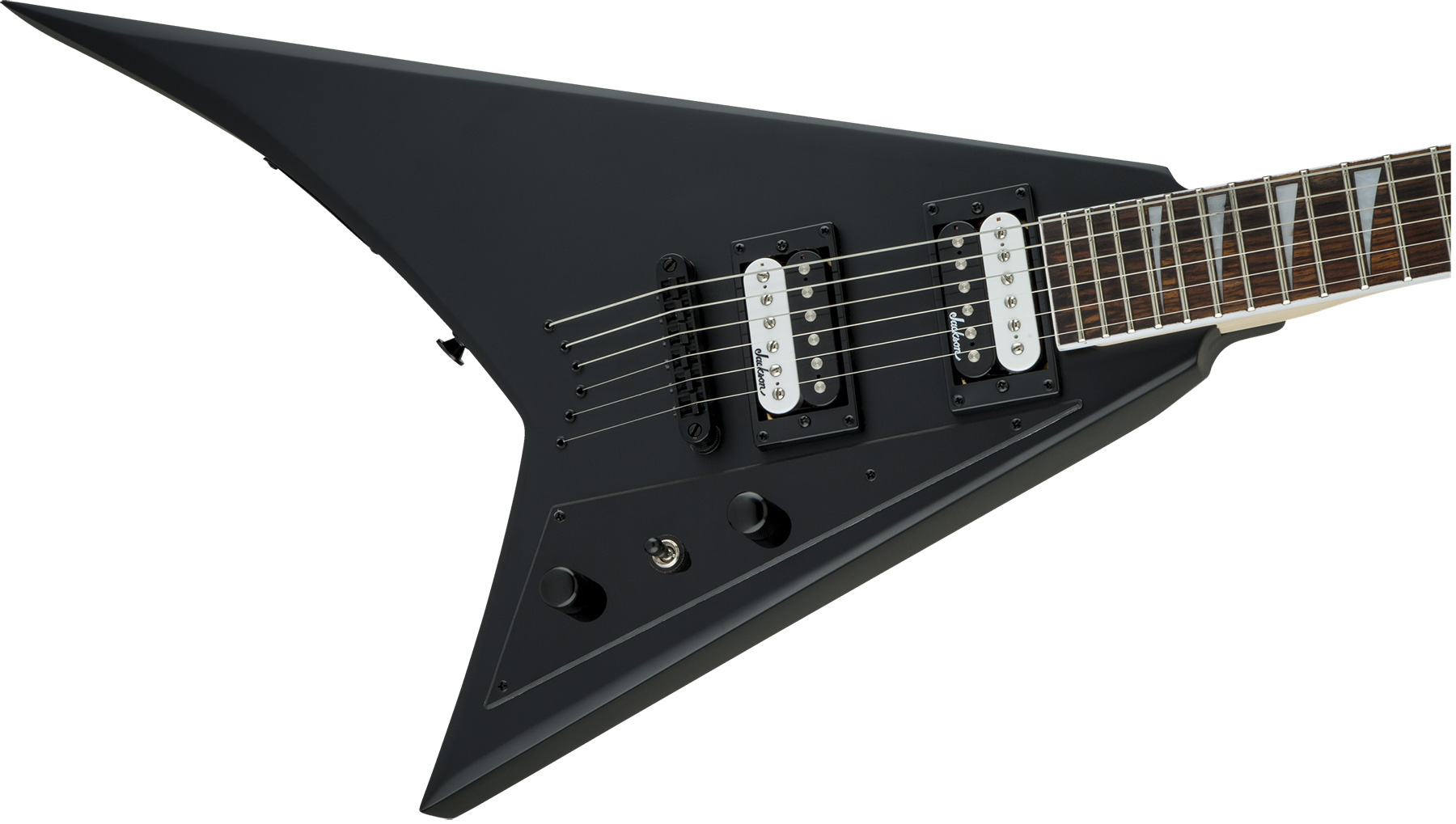 Jackson Randy Rhoads Js32t 2h Ht Ama - Satin Black - E-Gitarre aus Metall - Variation 2