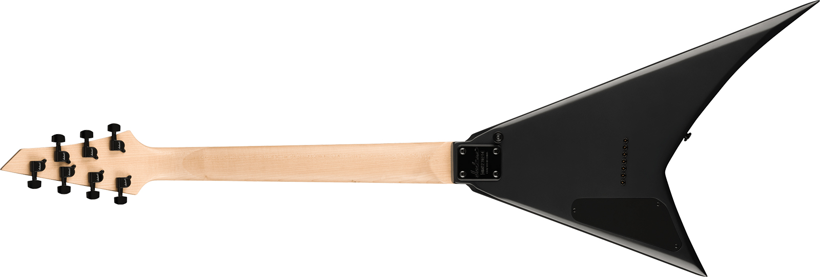 Jackson Rhoads Js22-7 Rr 7c Baryton 2h Fr Ama - Satin Black - Bariton E-Gitarre - Variation 1
