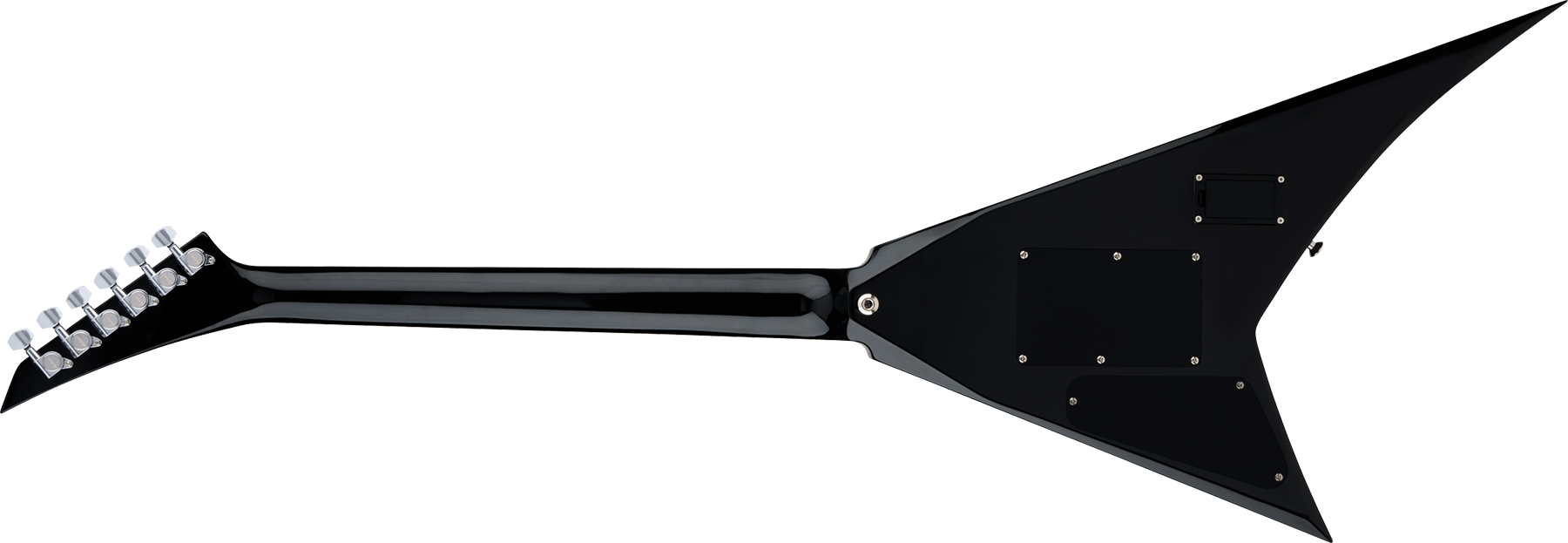 Jackson Rhoads Rr1a Pro Plus Pure Metal 1h Fishman Fluence Modern Fr Eb - Gloss Black - E-Gitarre aus Metall - Variation 1