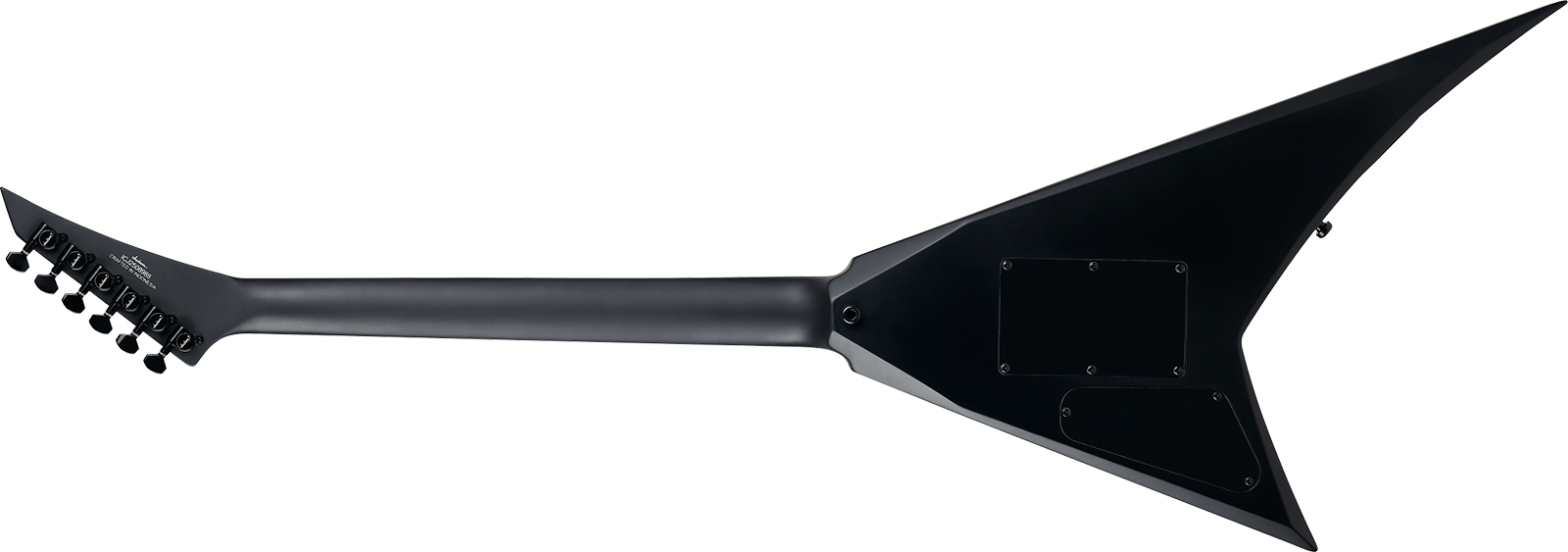 Jackson Rhoads Rr1a Pure Metal Pro Plus 1h Fr Eb - Satin Black - E-Gitarre aus Metall - Variation 1