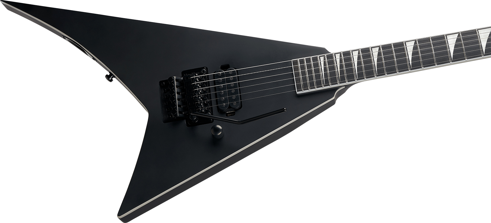 Jackson Rhoads Rr1a Pure Metal Pro Plus 1h Fr Eb - Satin Black - E-Gitarre aus Metall - Variation 2