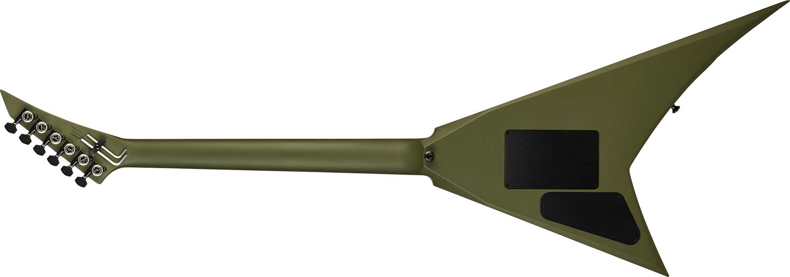 Jackson Rhoads Rr24 American 2h Seymour Duncan Fr Eb - Matte Army Drab - E-Gitarre aus Metall - Variation 1