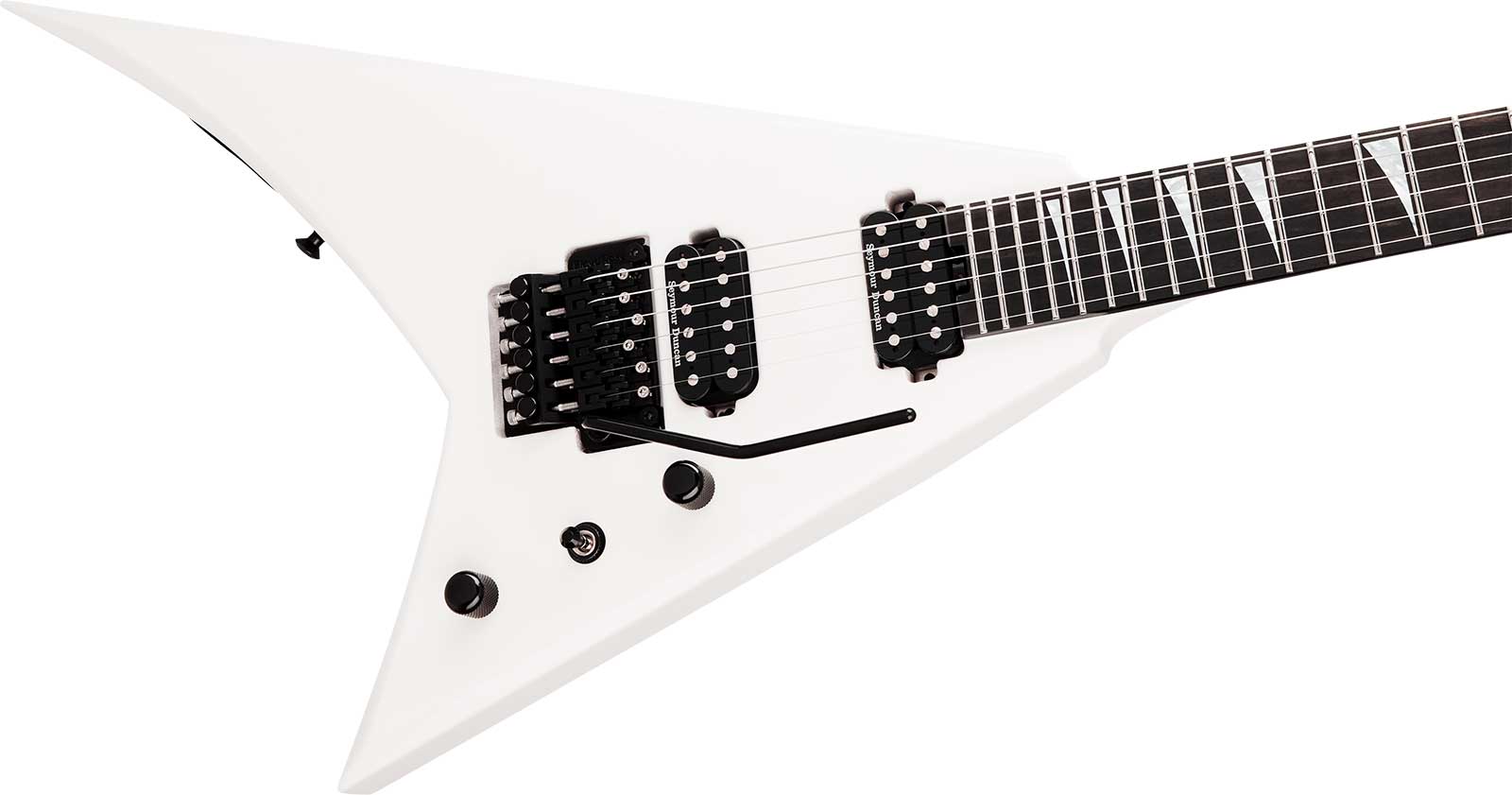 Jackson Rhoads Rr24 American 2h Seymour Duncan Fr Eb - Snow White - E-Gitarre aus Metall - Variation 2