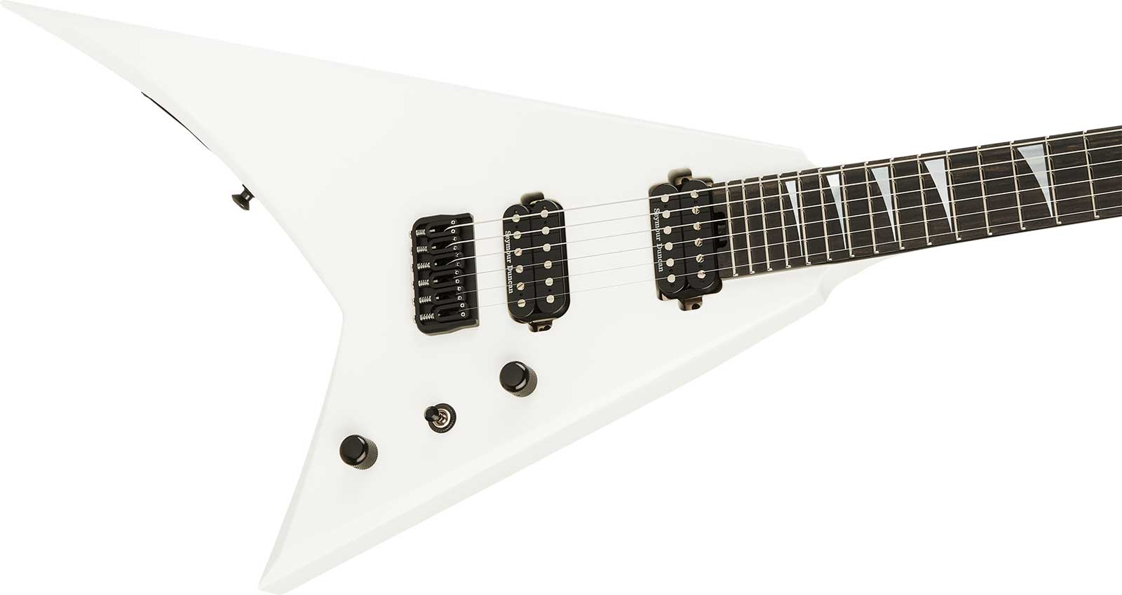 Jackson Rhoads Rr24 Rr24 Ht American 2h Seymour Duncan Ht Eb - Snow White - E-Gitarre aus Metall - Variation 2