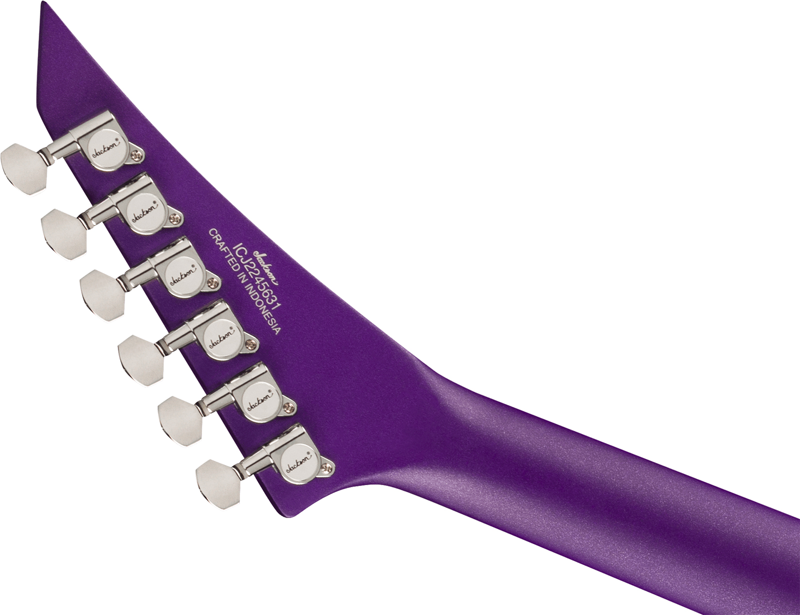Jackson Rhoads Rrx24 2h Seymour Duncan Fr Lau - Purple Metallic With Black Bevels - E-Gitarre aus Metall - Variation 3