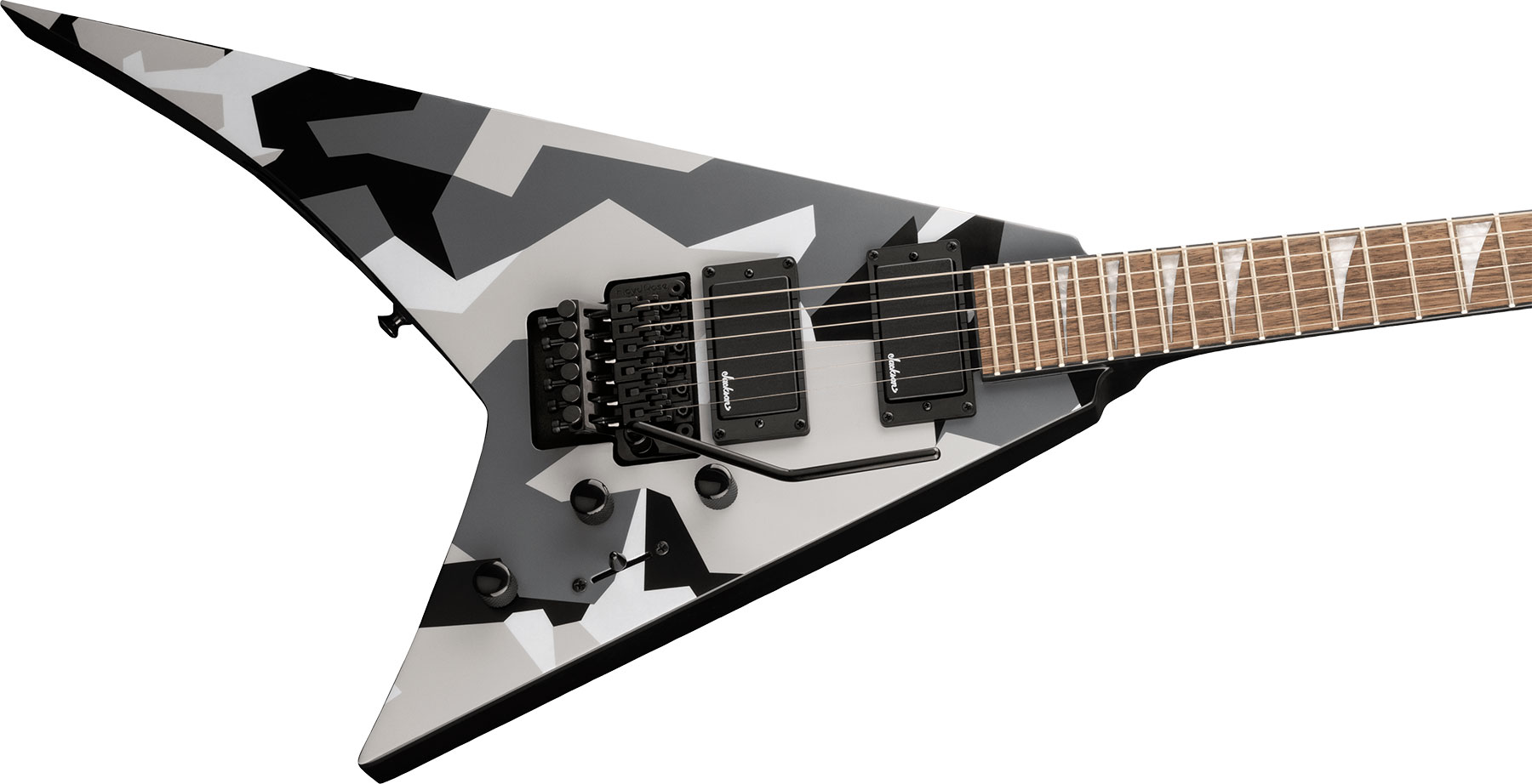 Jackson Rhoads Rrx24 2h Fr Lau - Winter Camo - E-Gitarre aus Metall - Variation 2