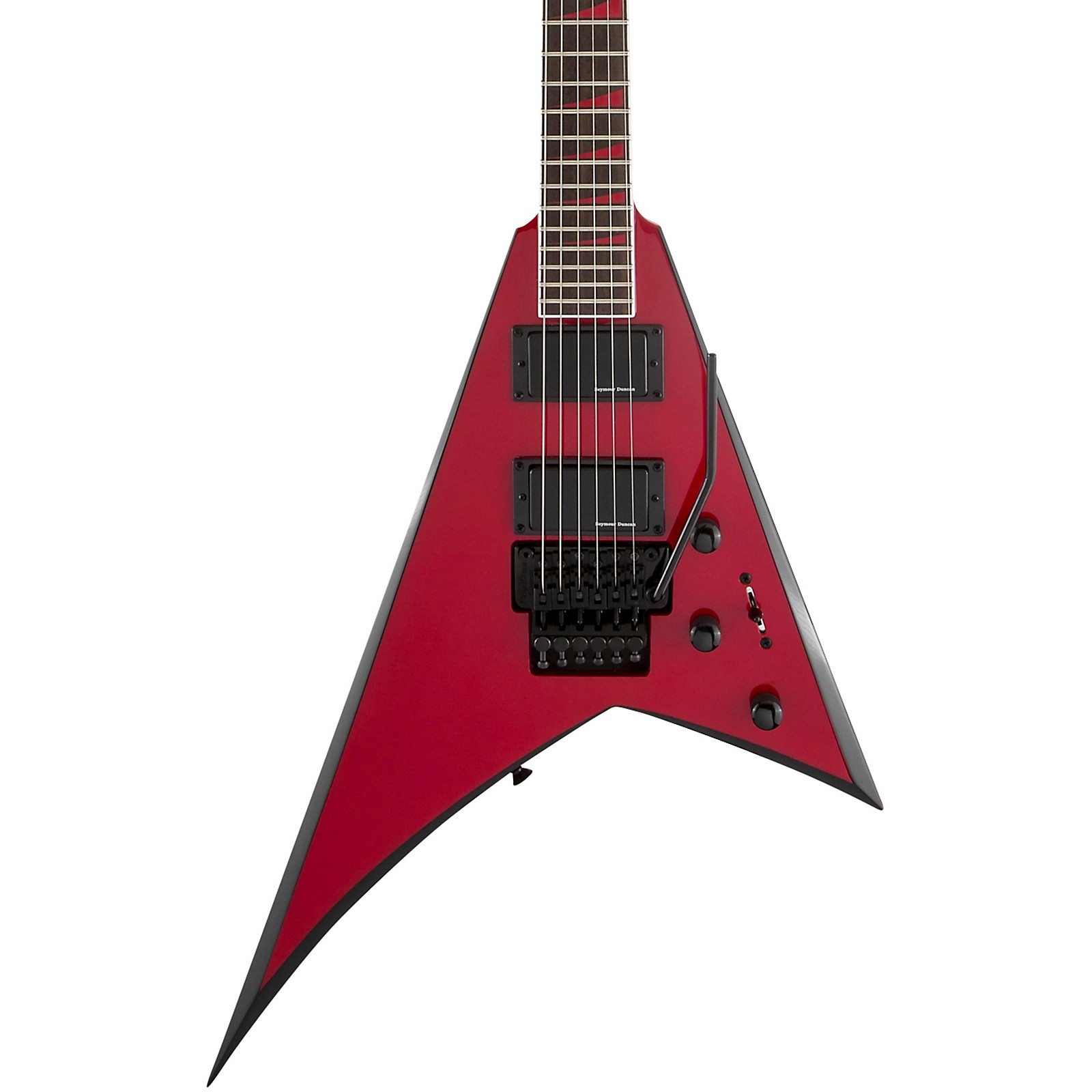 Jackson Rhoads Rrx24 2h Seymour Duncan Fr Lau - Red With Black Bevels - E-Gitarre aus Metall - Variation 1