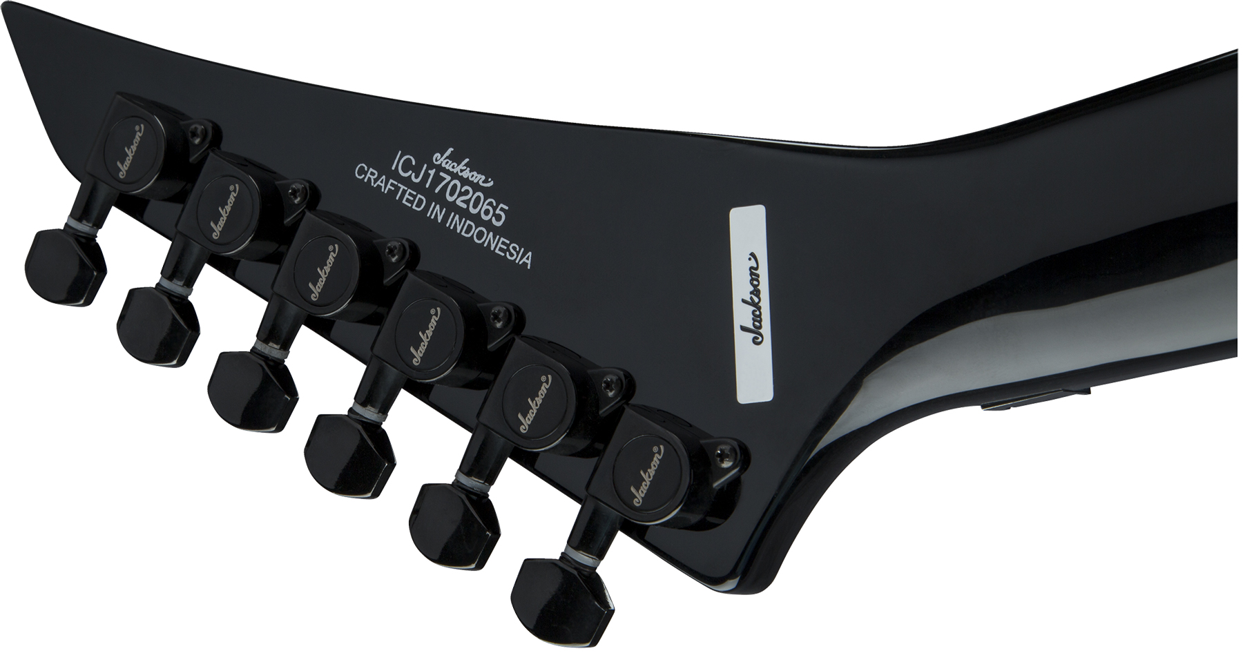 Jackson Rhoads Rrx24 2h Seymour Duncan Fr Lau - Gloss Black - E-Gitarre aus Metall - Variation 3