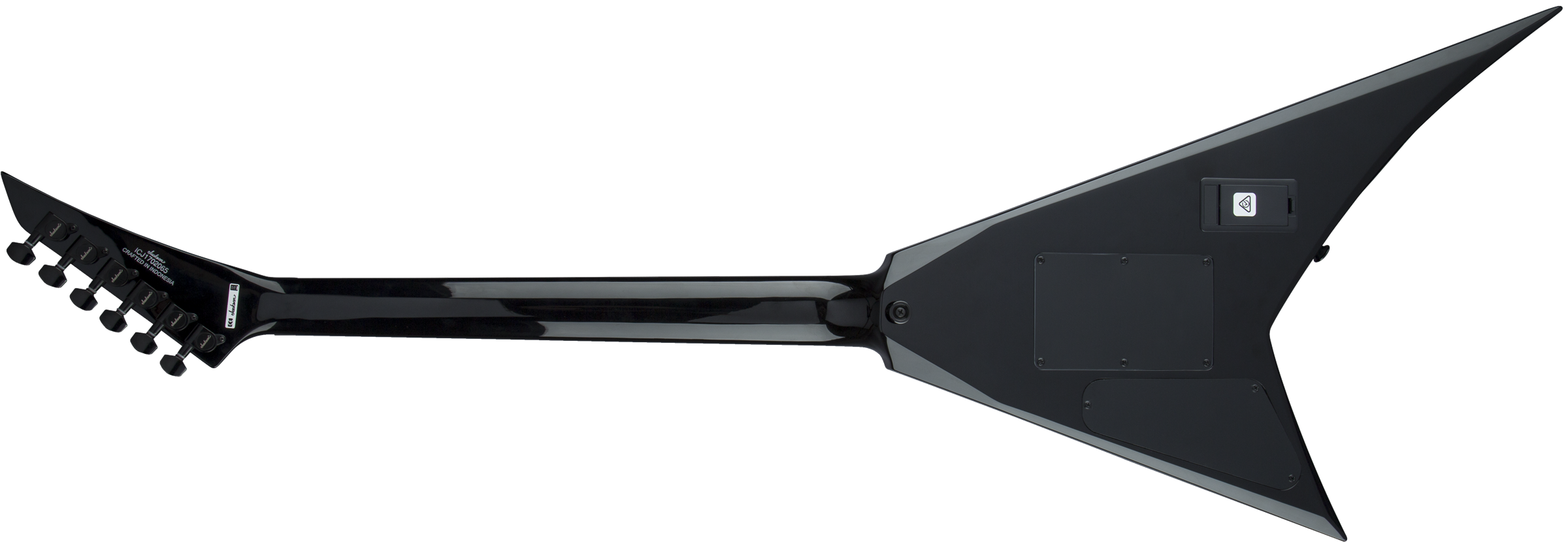 Jackson Rhoads Rrx24 Hh Seymour Duncan Fr Rw - Black - E-Gitarre aus Metall - Variation 1