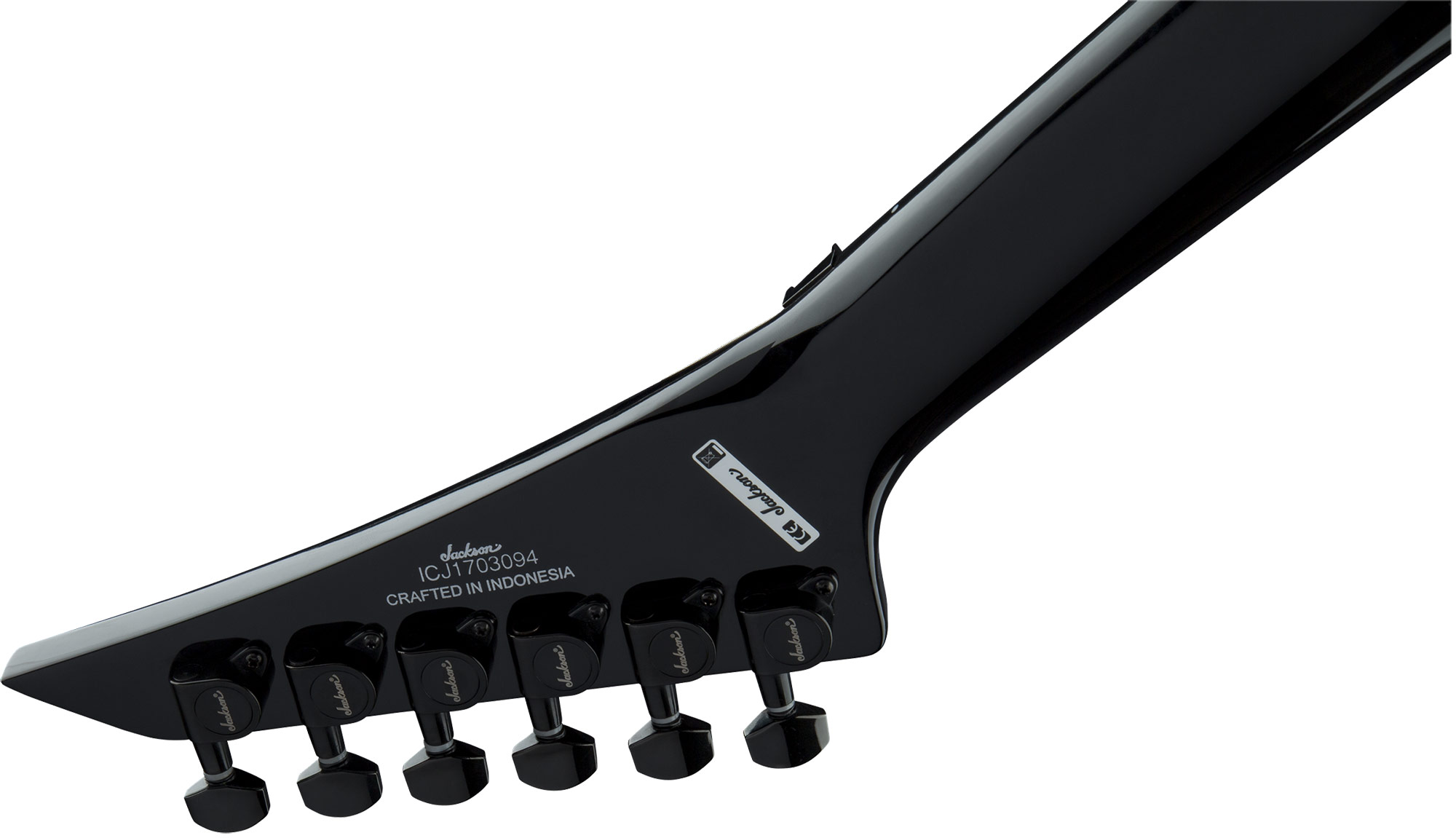 Jackson Rhoads Rrx24 Hh Seymour Duncan Fr Rw - Black - E-Gitarre aus Metall - Variation 3