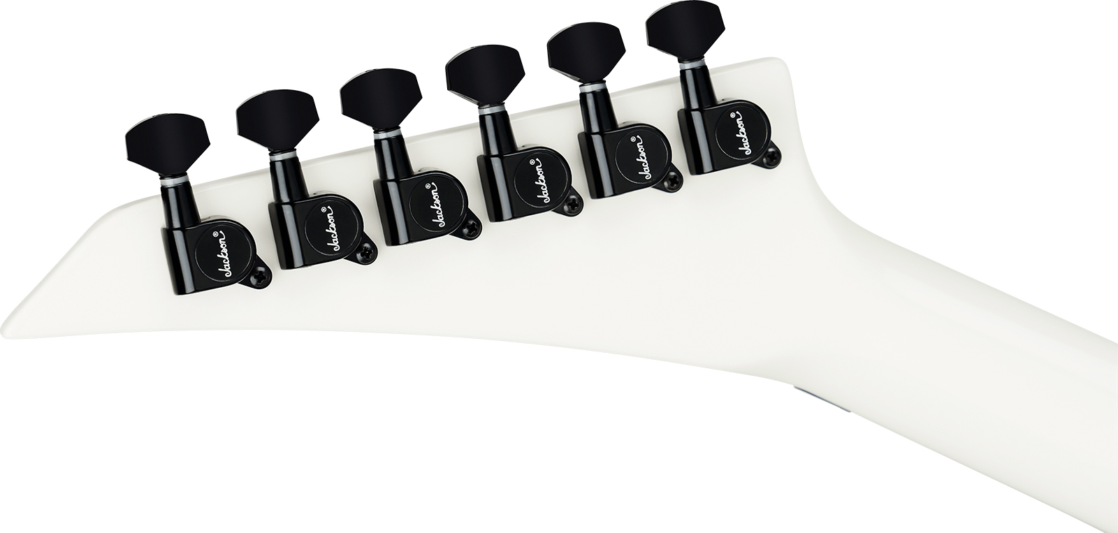Jackson Rob Cavestany Death Angel Pro 2h Emg Fr Eb - Snow White - E-Gitarre aus Metall - Variation 3