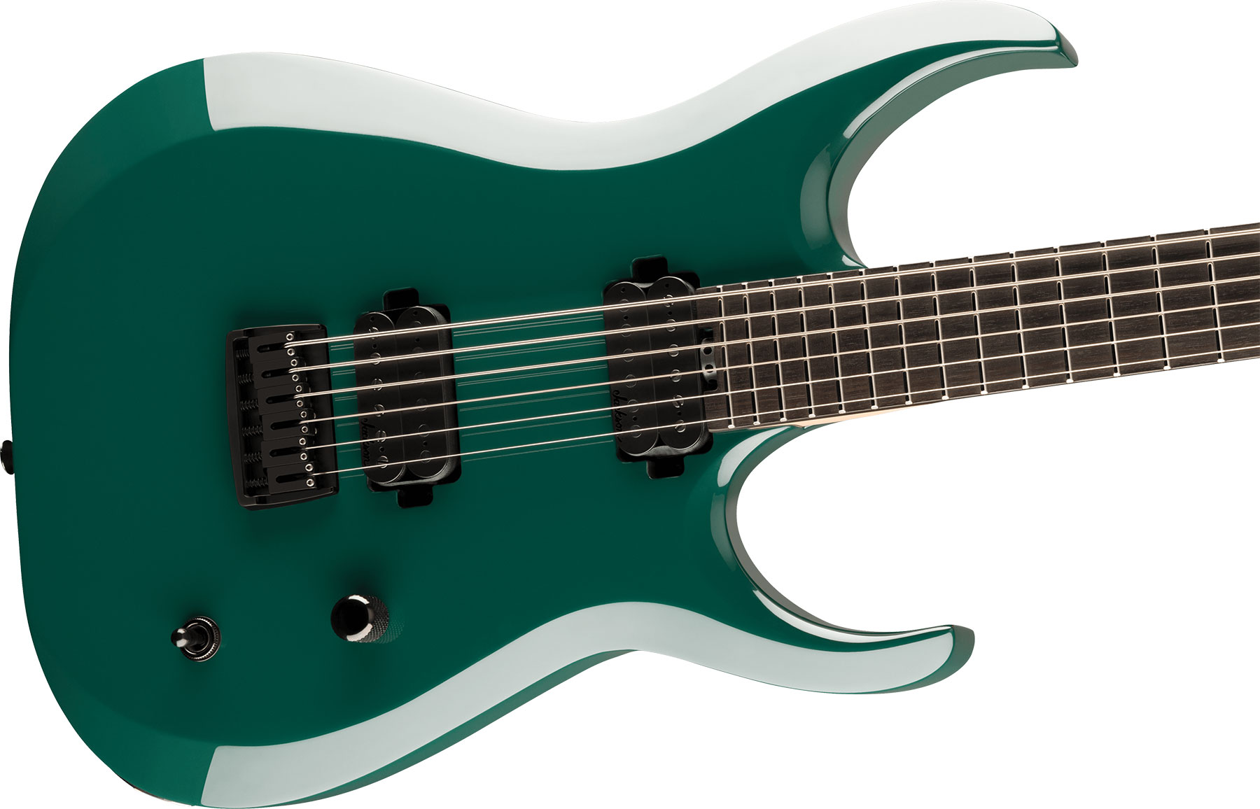 Jackson Roman  Ibramkhalilov Mdk Ht6 Baryton Pro Signature 2h Ht Eb - Emerald Green - Bariton E-Gitarre - Variation 6