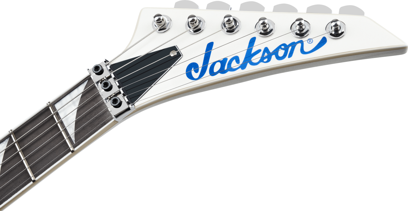 Jackson Rr-22 Legend Series Rhoads Scott Ian Signature Ltd Edition Fr 1h Eb - Pearl White - E-Gitarre aus Metall - Variation 1