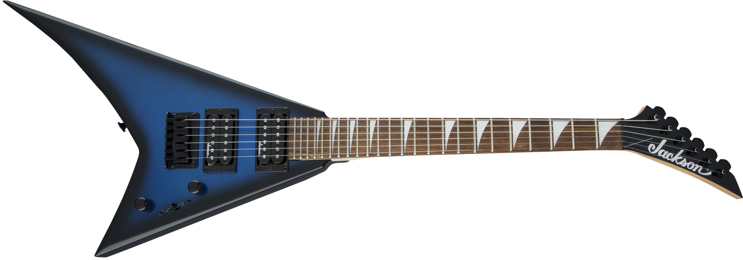 Jackson Rr Minion Js1x - Metallic Blue Burst - E-Gitarre für Kinder - Variation 3