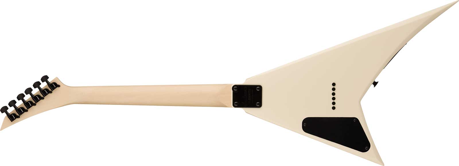 Jackson Rr Minion Js1xm Rhoads Shsc 2h Ht Ama - Snow White W/ Black Pin Stripes - E-Gitarre für Kinder - Variation 1