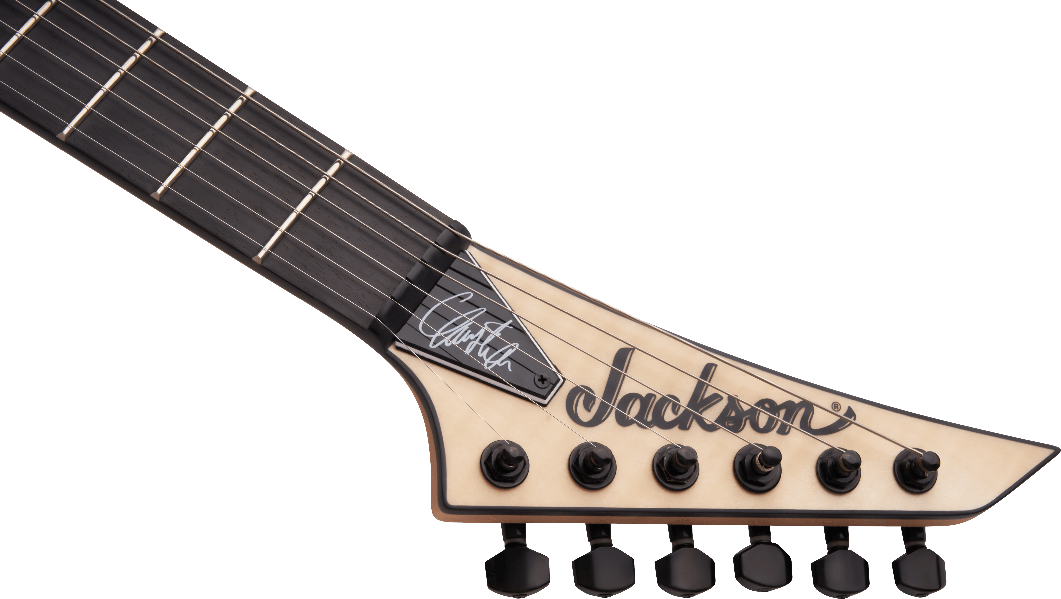 Jackson Christian Andreu Rhoads Rrt Pro Signature 1h Ht Eb - Natural - E-Gitarre aus Metall - Variation 2