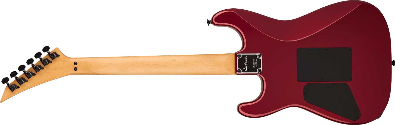 Jackson San Dimas Sd1 Hh Fr Mpl Pro Origins 1985 Mex 2h Fr Mn - Candy Apple Red - E-Gitarre in Str-Form - Variation 1