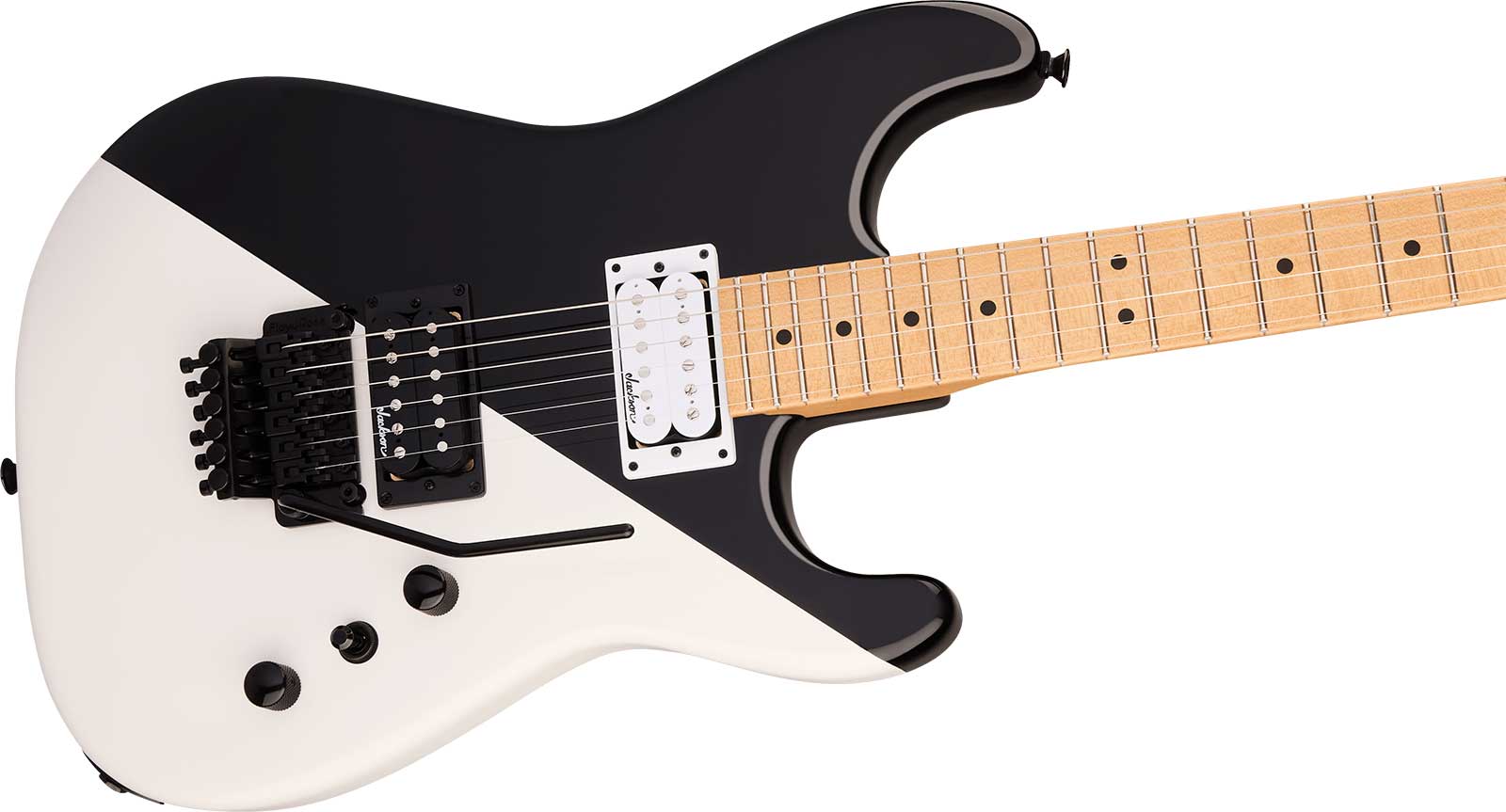 Jackson San Dimas Sd1 Hh Fr Mpl Pro Origins 1985 Mex 2h Fr Mn - Two Face - E-Gitarre in Str-Form - Variation 2