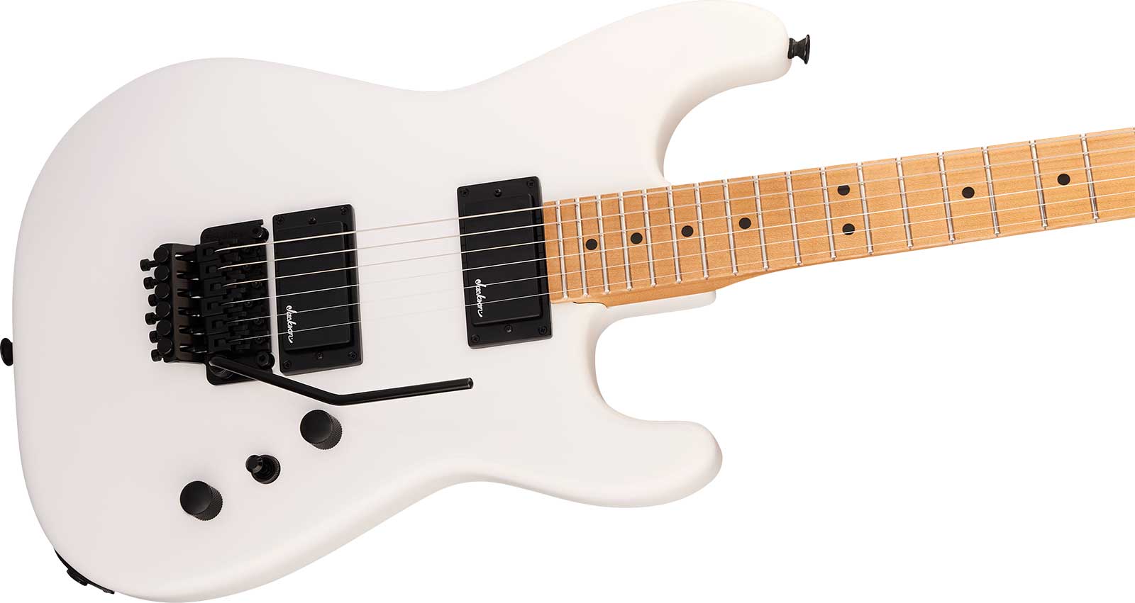 Jackson San Dimas Sd1 Hh Fr Pro Origins 1985 Mex 2h Fr Mn - Snow White - E-Gitarre in Str-Form - Variation 2