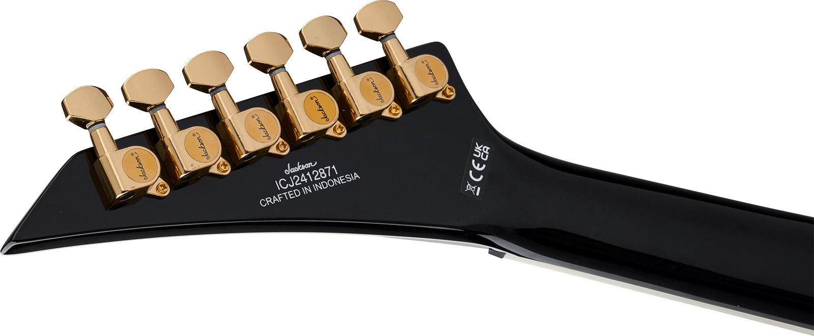Jackson Scott Ian King V Kvxt X-series Signature 2h Ht Lau - Gloss Black - Signature-E-Gitarre - Variation 3