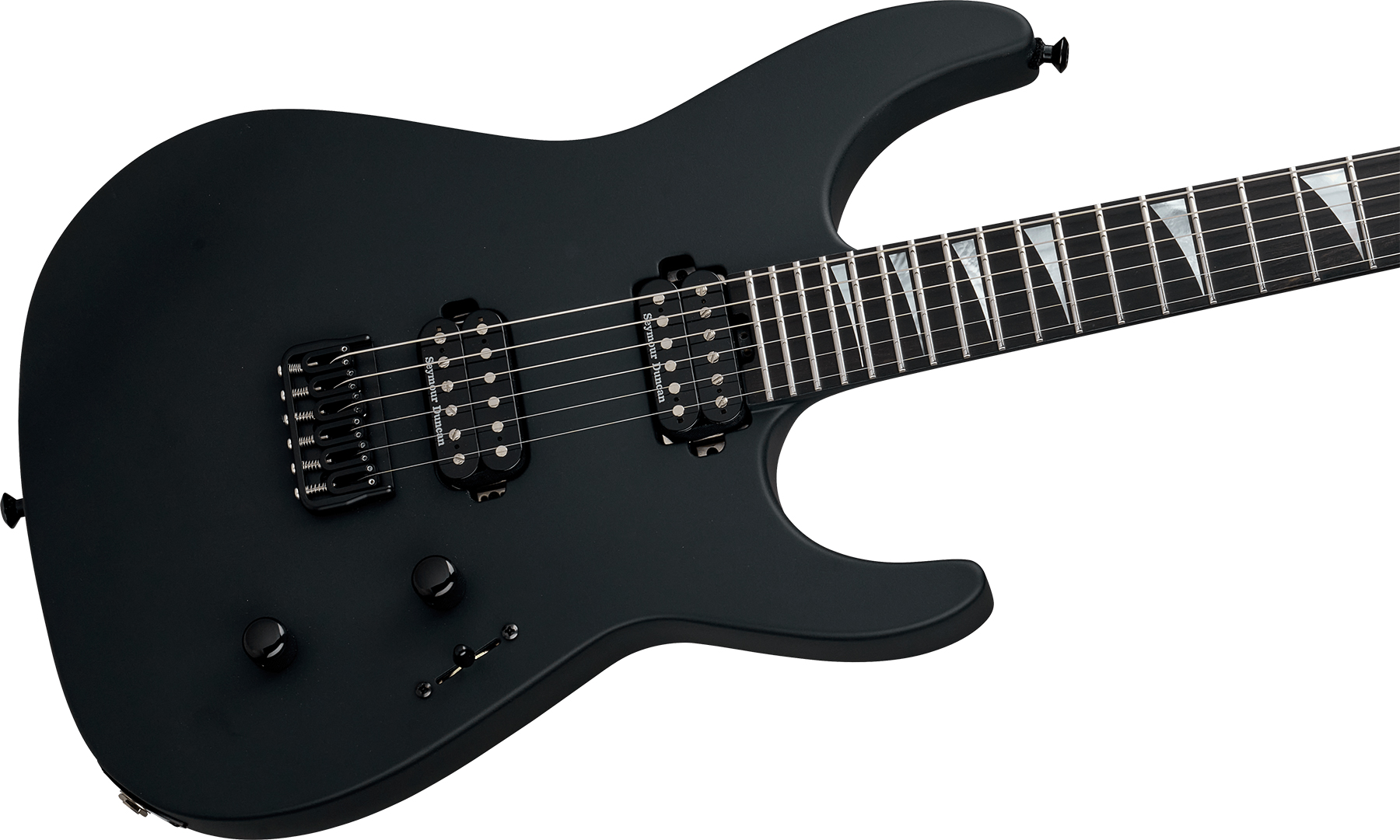 Jackson Sl2 Dx Ht American Soloist Usa 2h Seymour Duncan Eb - Satin Black - E-Gitarre aus Metall - Variation 2