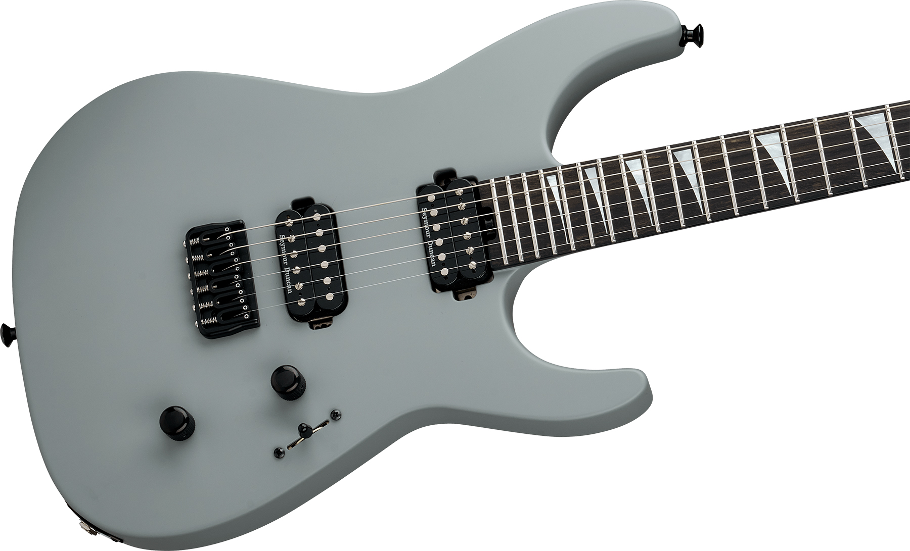 Jackson Sl2 Dx Ht American Soloist Usa 2h Seymour Duncan Eb - Satin Porsche Gray - E-Gitarre aus Metall - Variation 2