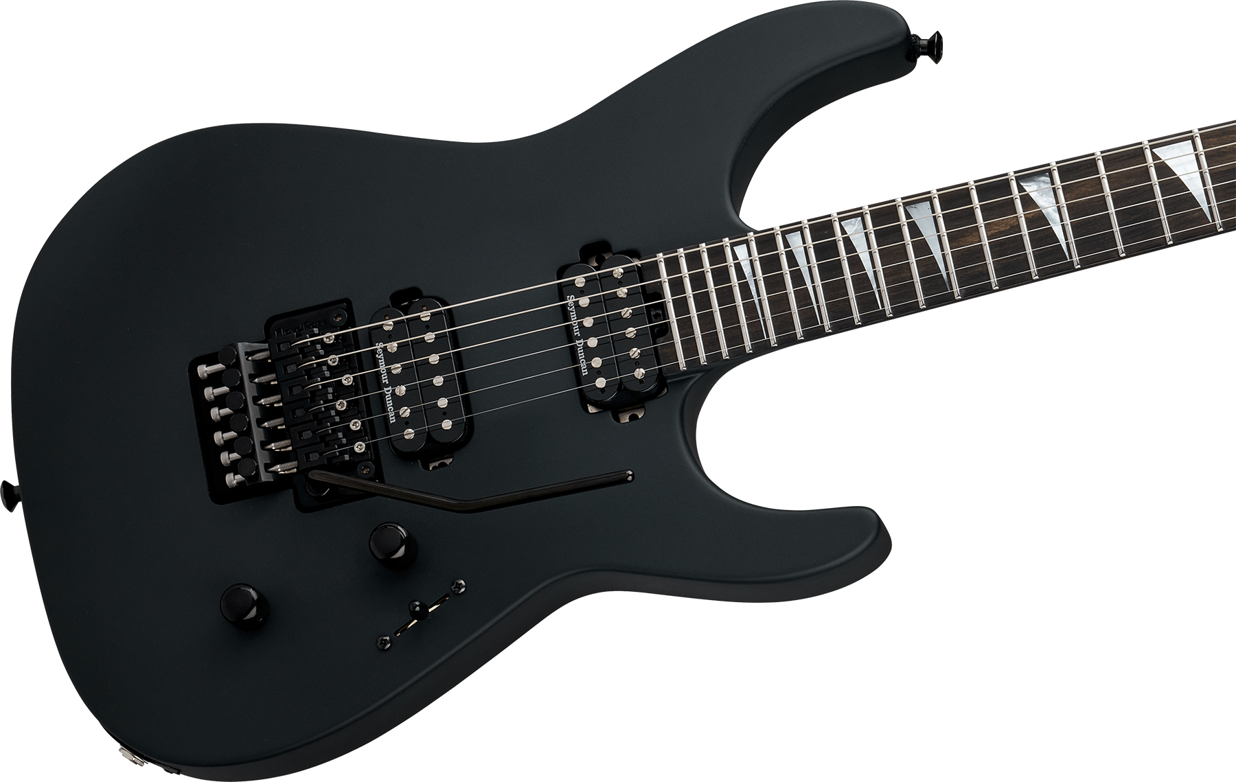 Jackson Sl2dx American Soloist Usa 2h Seymour Duncan Fr Eb - Satin Black - E-Gitarre aus Metall - Variation 2