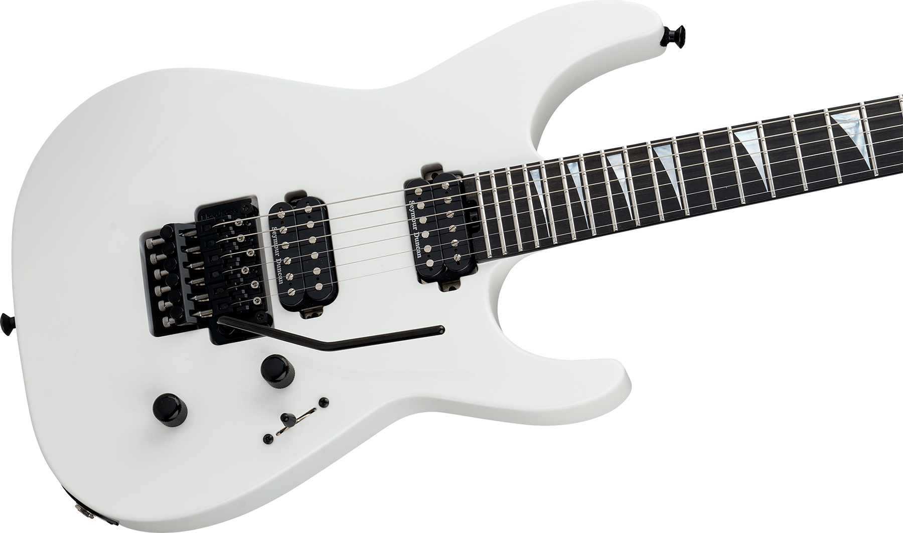 Jackson Sl2dx American Soloist Usa 2h Seymour Duncan Fr Eb - Snow White - E-Gitarre aus Metall - Variation 2