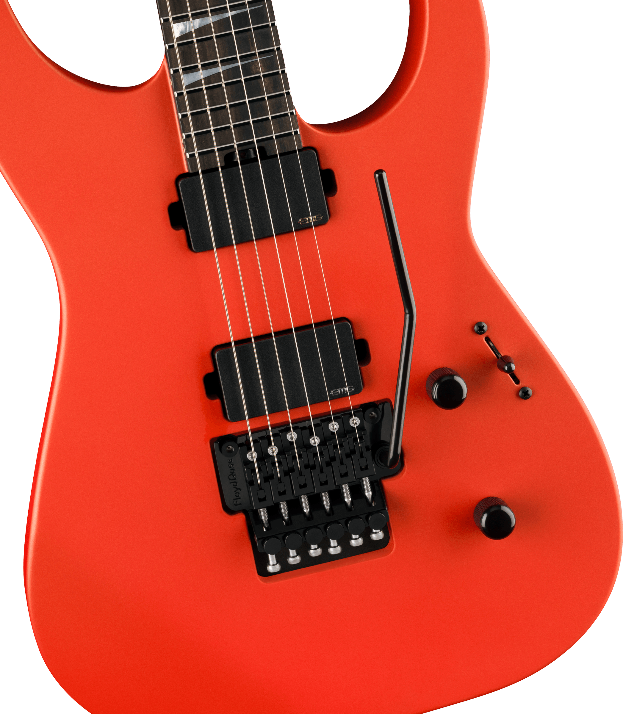 Jackson Sl2mg American Soloist Trem Hh Eb - Satin Lambo Orange - E-Gitarre aus Metall - Variation 2