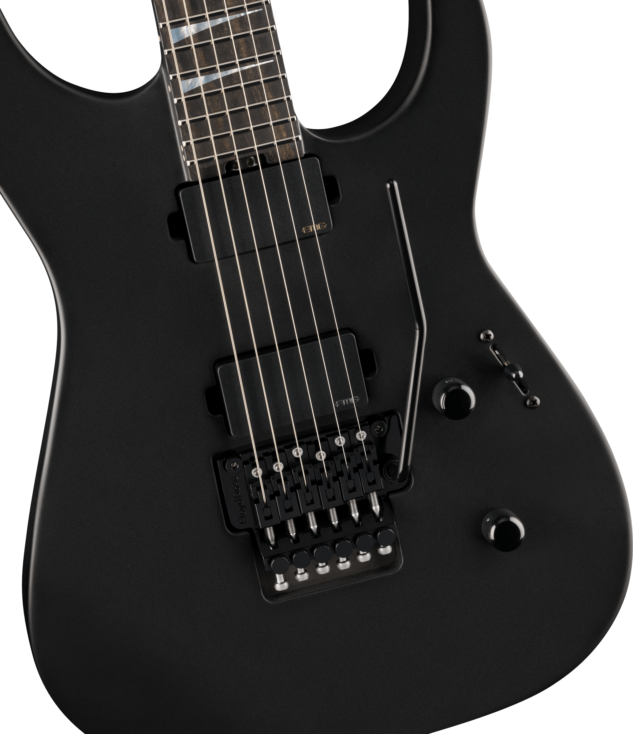 Jackson Sl2mg American Soloist Trem Hh Eb - Satin Black - E-Gitarre aus Metall - Variation 2