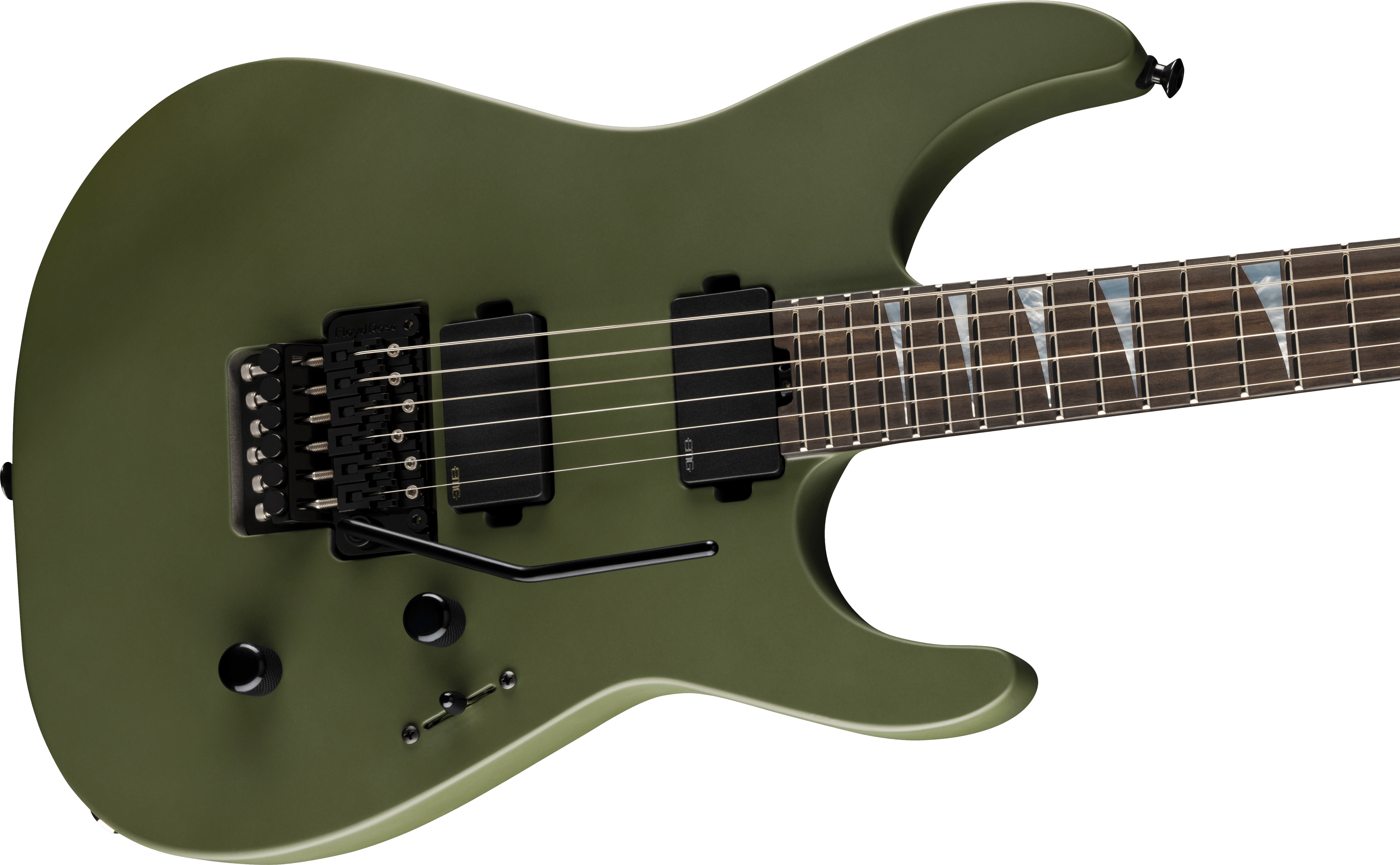 Jackson Sl2mg American Soloist Trem Hh Eb - Matte Army Drab - E-Gitarre aus Metall - Variation 3