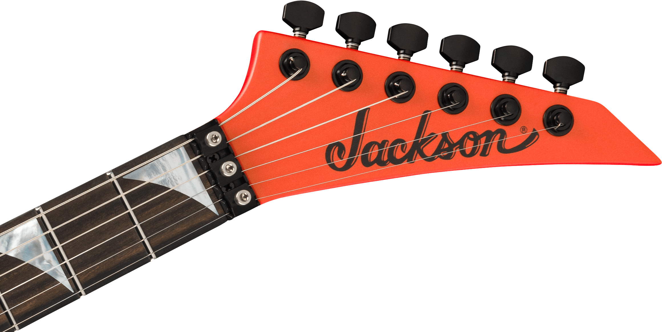 Jackson Sl2mg American Soloist Trem Hh Eb - Satin Lambo Orange - E-Gitarre aus Metall - Variation 4