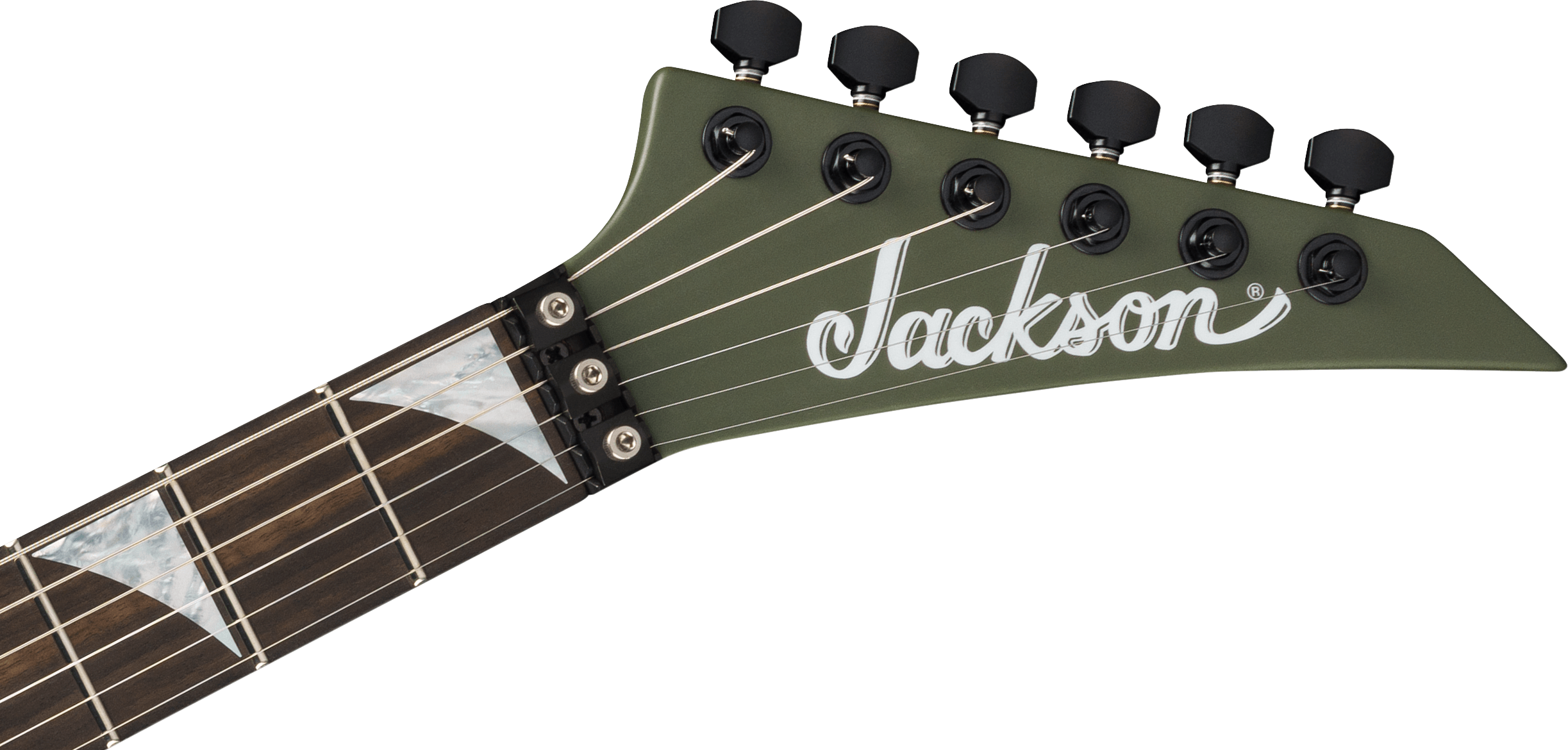 Jackson Sl2mg American Soloist Trem Hh Eb - Matte Army Drab - E-Gitarre aus Metall - Variation 4