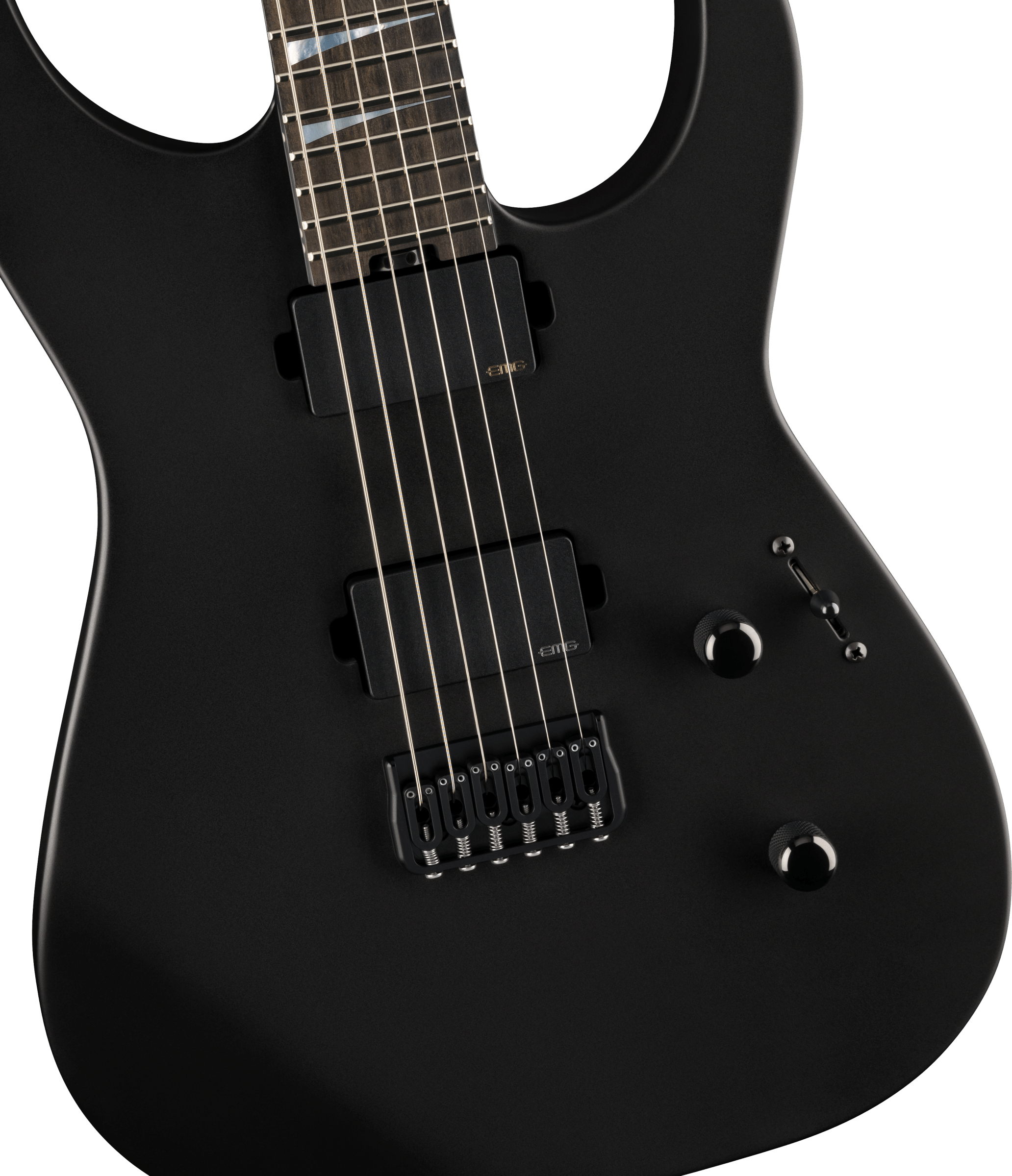 Jackson Sl2mg Ht American Soloist Ht Hh Eb - Satin Black - E-Gitarre aus Metall - Variation 2