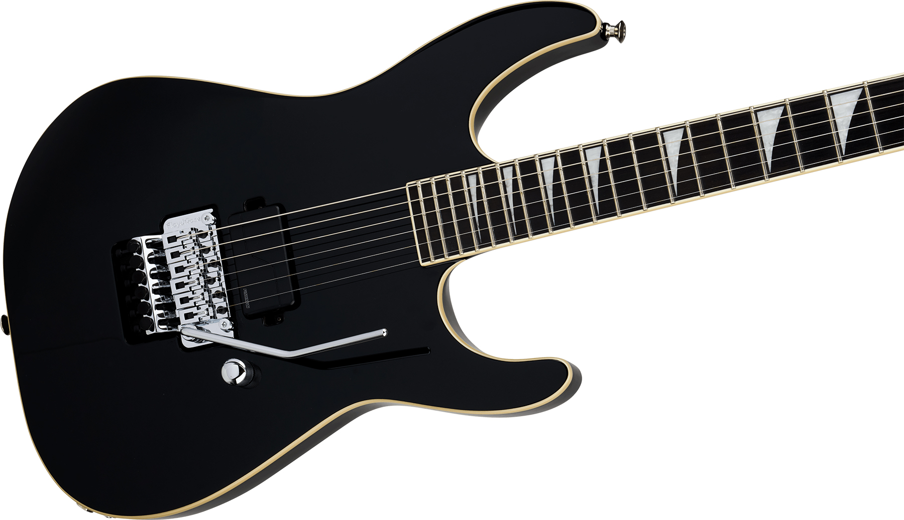 Jackson Soloist Sl1a Pro Plus Pure Metal 1h Fishman Fluence Modern Fr Eb - Gloss Black - E-Gitarre aus Metall - Variation 2