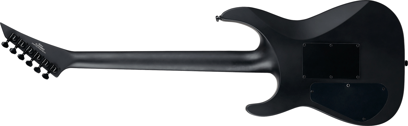 Jackson Soloist Sl1a Pure Metal Pro Plus 1h Fr Eb - 18/02 - Satin Black - E-Gitarre aus Metall - Variation 1