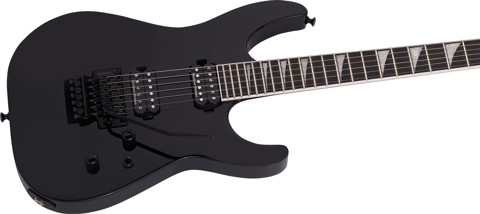 Jackson Soloist Sl2 Mj Jap 2h Seymour Duncan Fr Eb - Black - E-Gitarre aus Metall - Variation 2