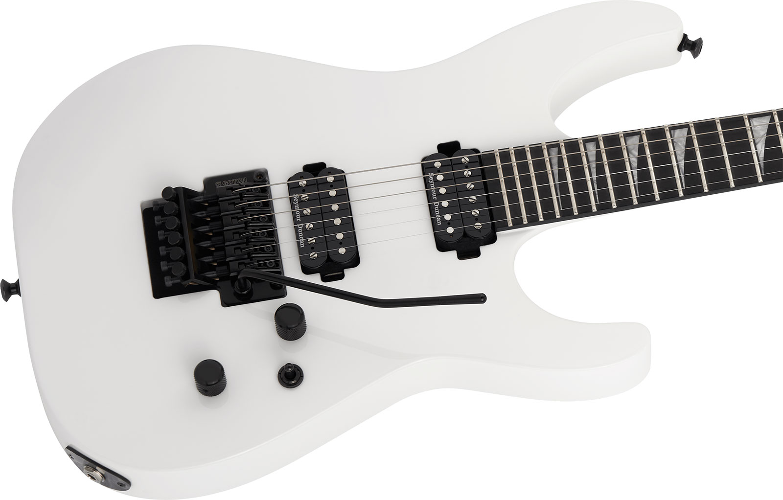 Jackson Soloist Sl2 Mj Jap 2h Seymour Duncan Fr Eb - Snow White - E-Gitarre aus Metall - Variation 2
