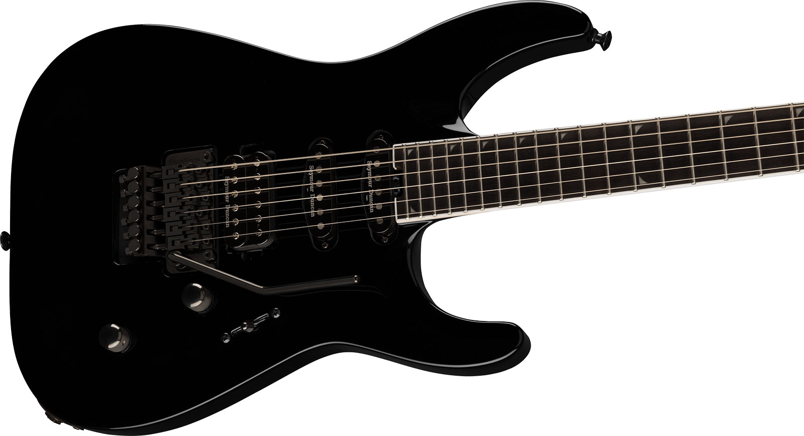 Jackson Soloist Sla3 Pro Plus Hss Seymour Duncan Fr Eb - Deep Black - E-Gitarre in Str-Form - Variation 2