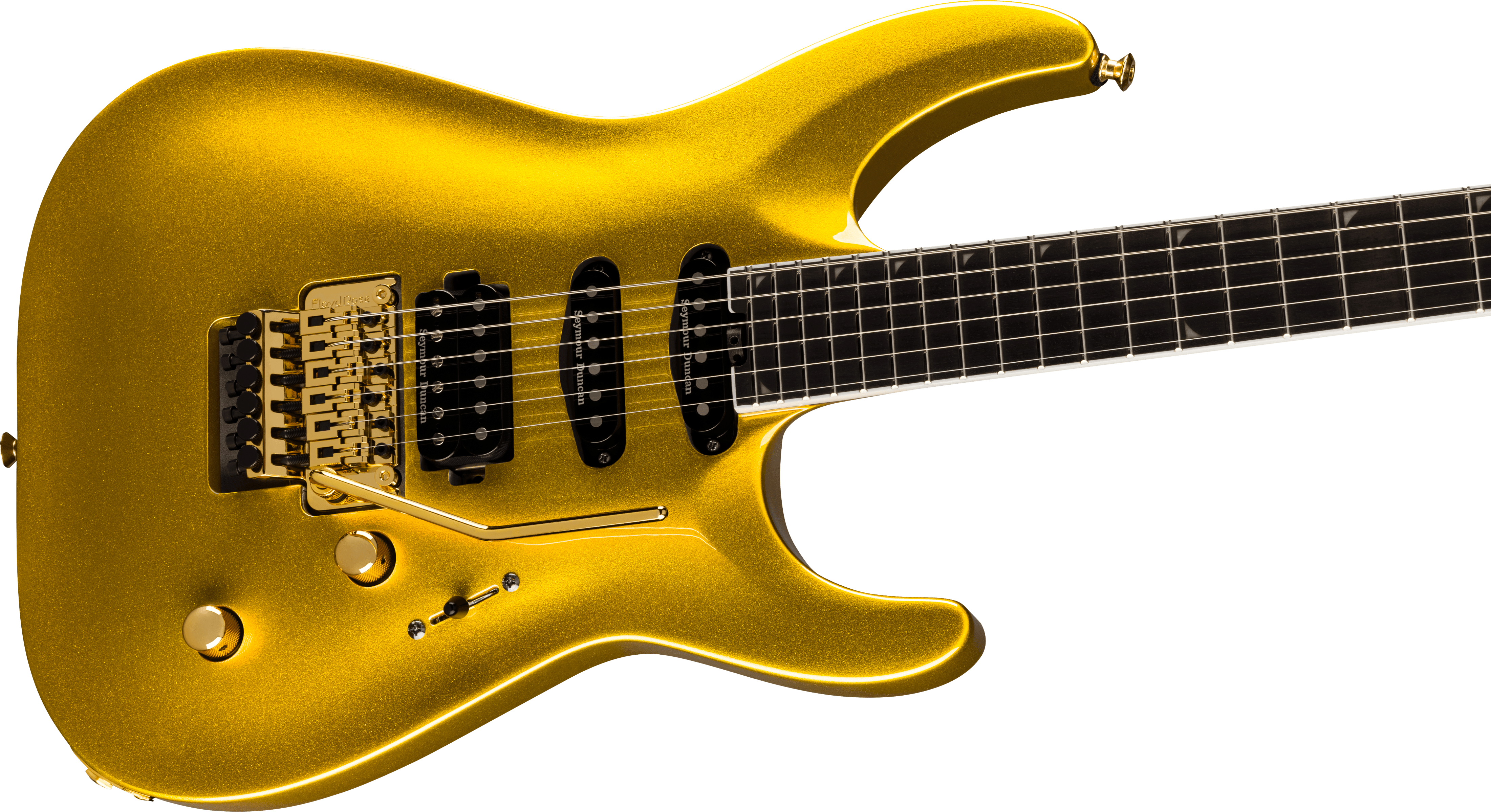 Jackson Soloist Sla3 Pro Plus Hss Seymour Duncan Fr Eb - Gold Bullion - E-Gitarre in Str-Form - Variation 3