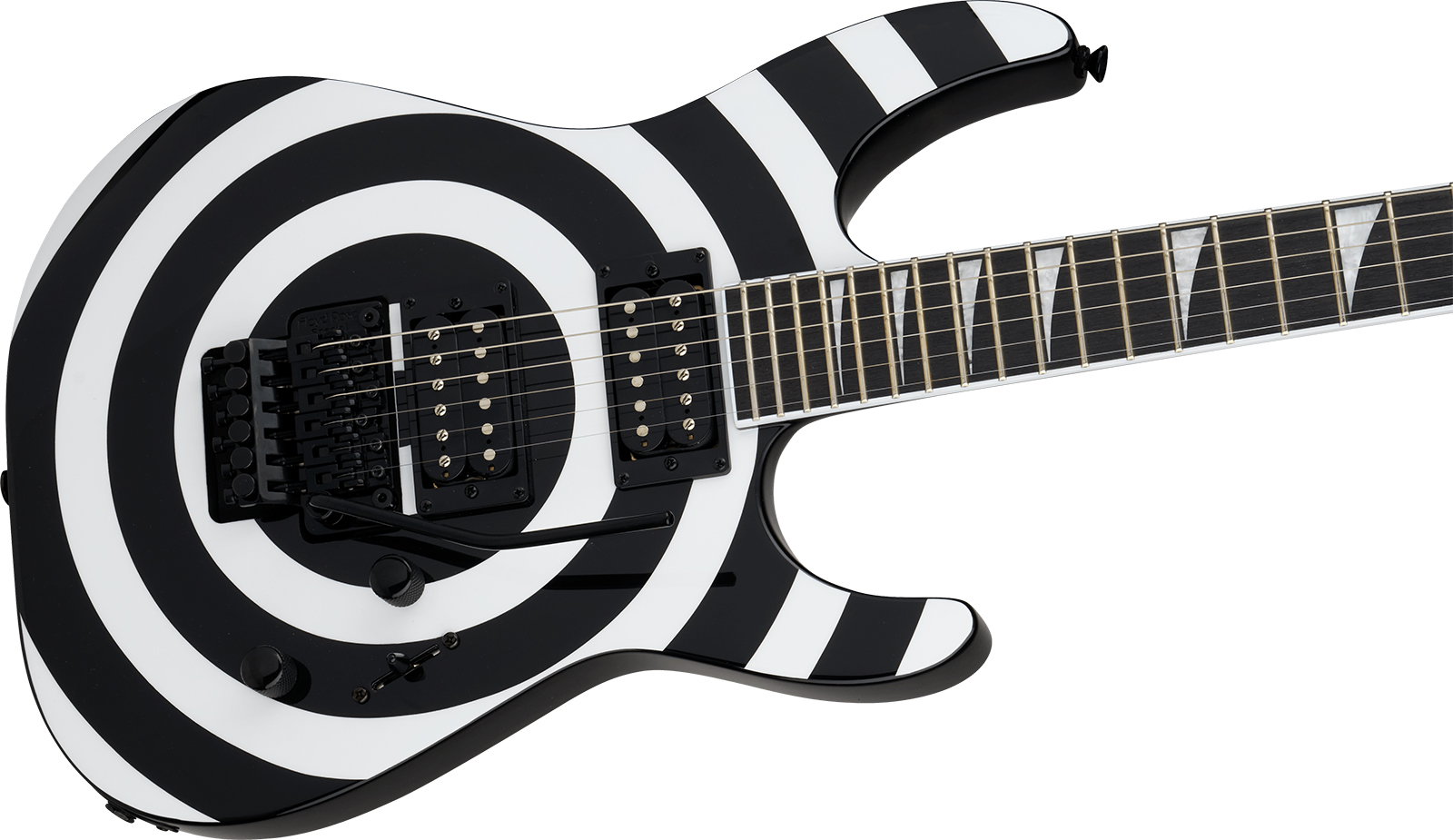 Jackson Soloist Slx Dx Graphic Srs X-series 2h Fr Ama - Bullseye - E-Gitarre in Str-Form - Variation 2