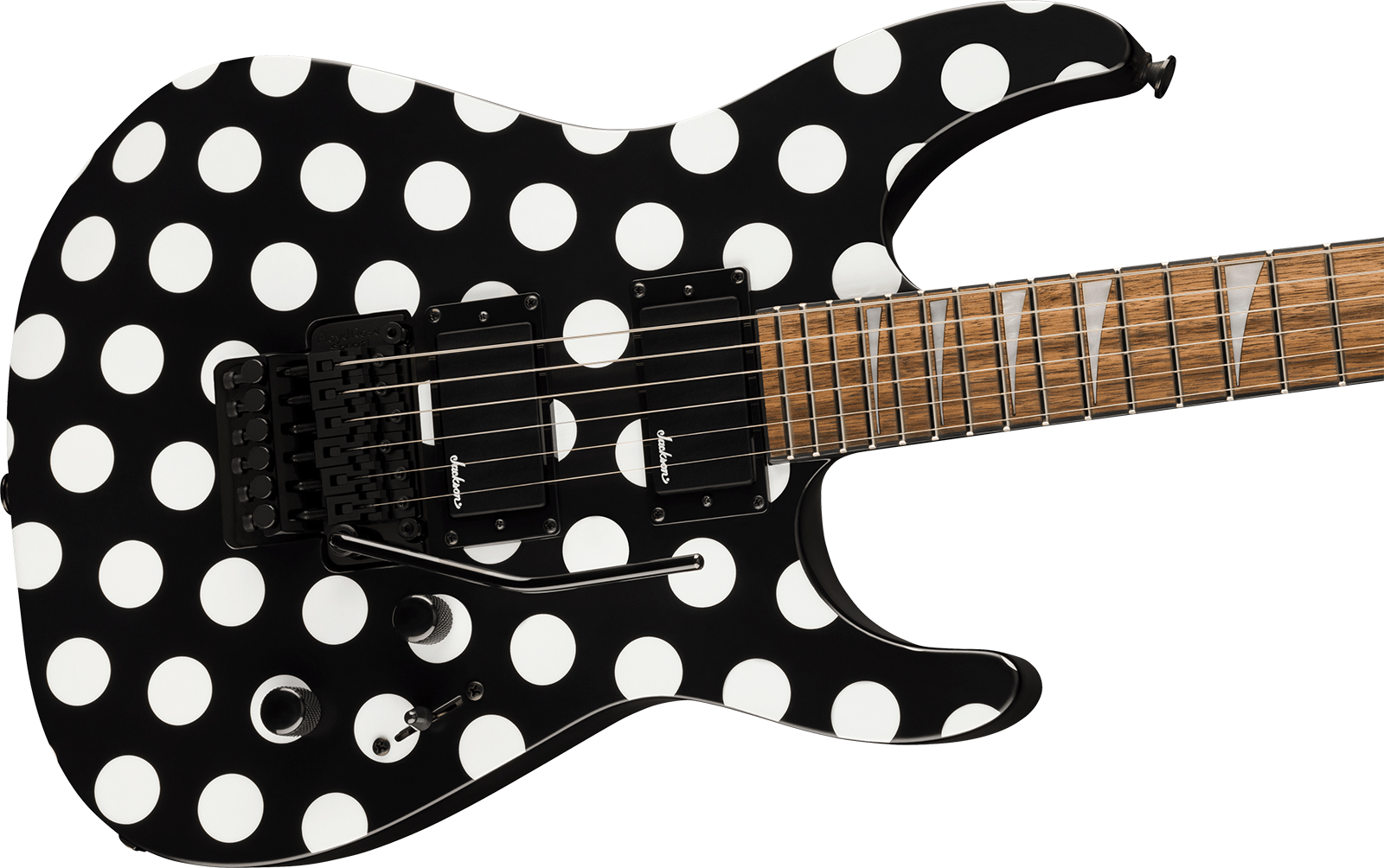 Jackson Soloist Slx Dx Graphic Srs X-series 2h Fr Ama - Polka Dot - E-Gitarre aus Metall - Variation 2