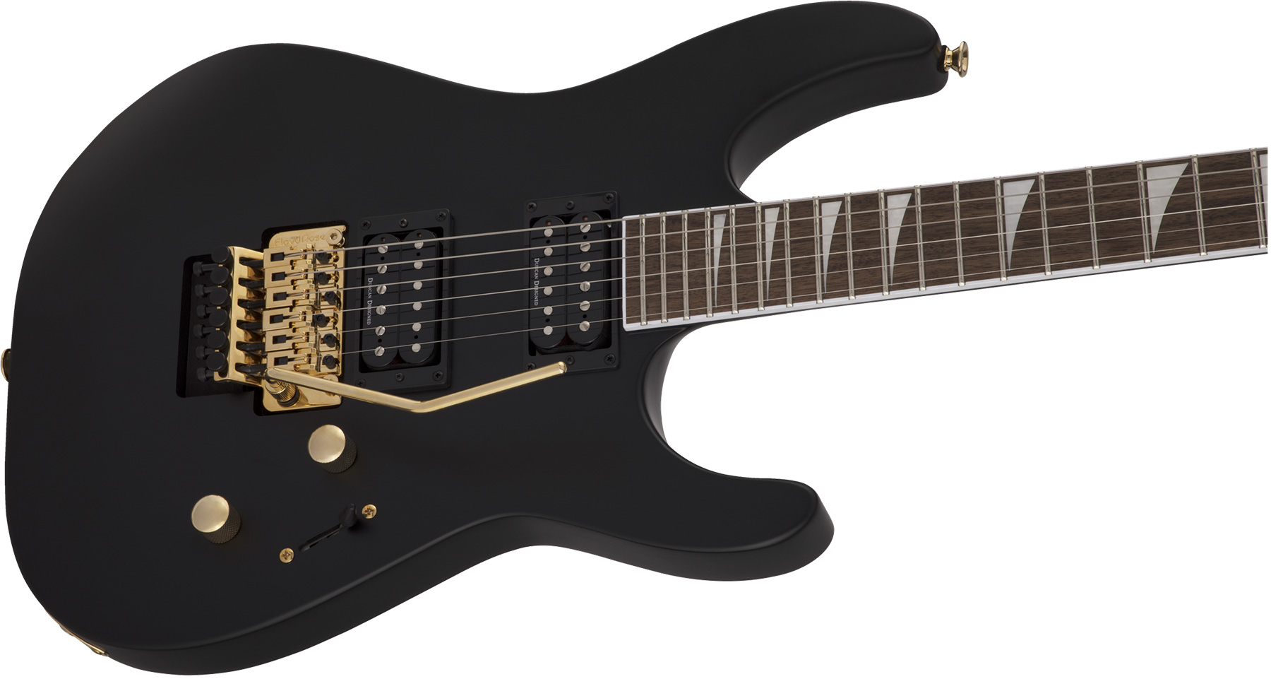 Jackson Soloist Slx Dx 2h Fr Lau - Satin Black - Double Cut E-Gitarre - Variation 2