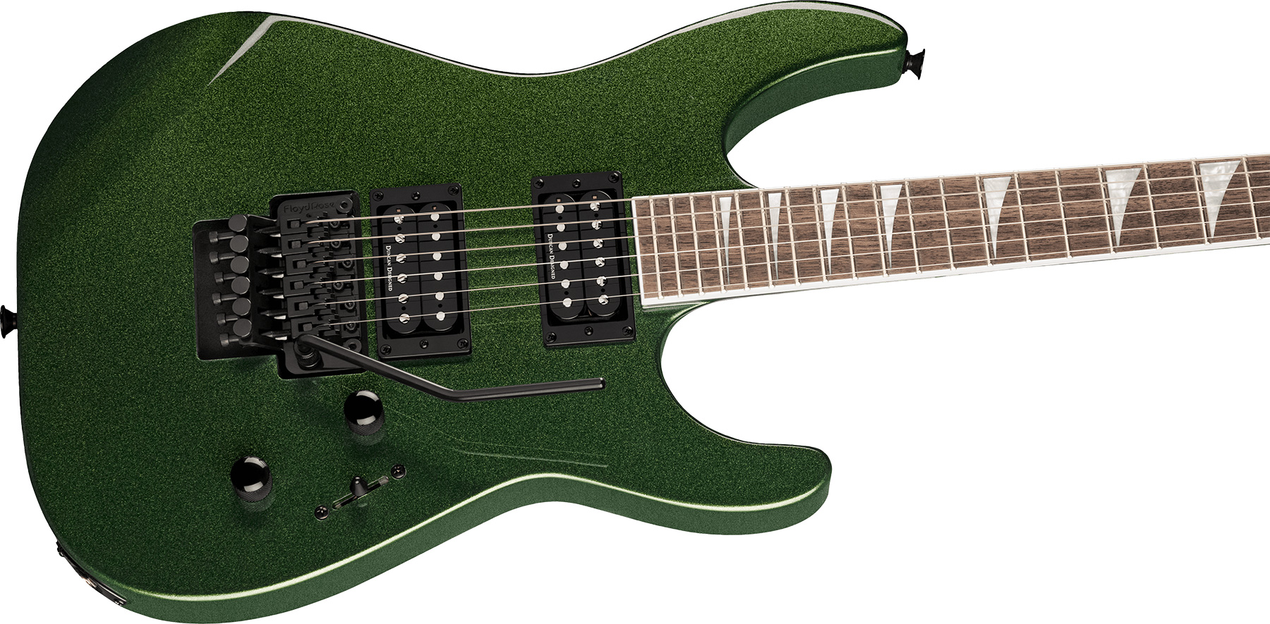 Jackson Soloist Slx Dx 2h Fr Lau - Manalishi Green - Double Cut E-Gitarre - Variation 2