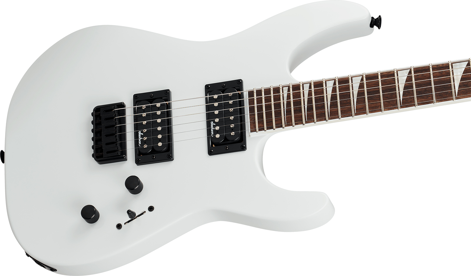 Jackson Soloist Slx Dx Ht X-series 2h Ht Lau - Snow White - E-Gitarre aus Metall - Variation 2