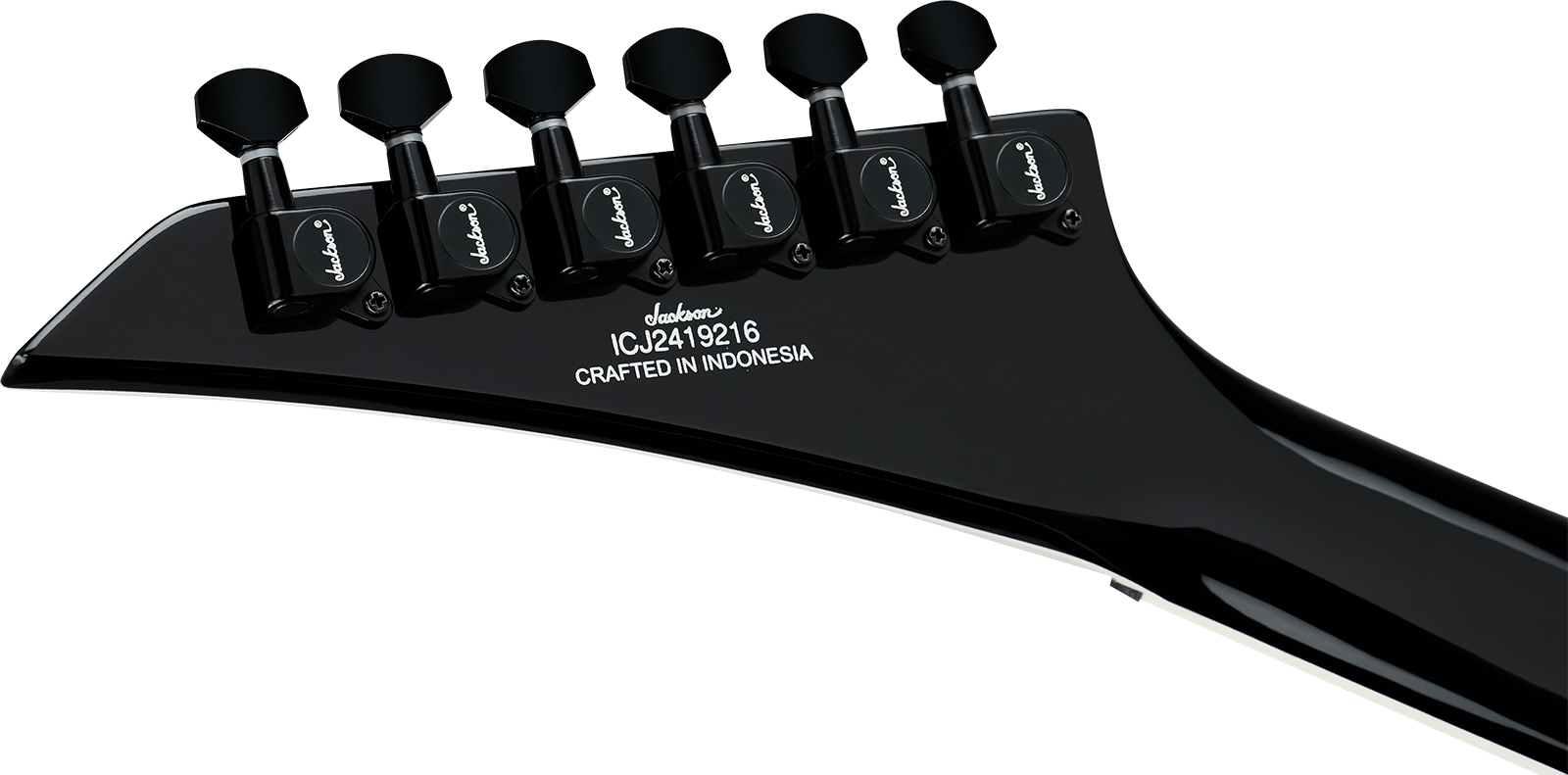 Jackson Soloist Slx Dx Ht X-series 2h Ht Lau - Gloss Black - E-Gitarre aus Metall - Variation 3