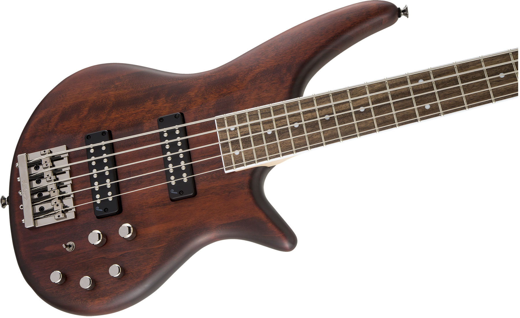 Jackson Spectra Bass Js3v 5c Active Lau - Walnut Stain - Solidbody E-bass - Variation 2