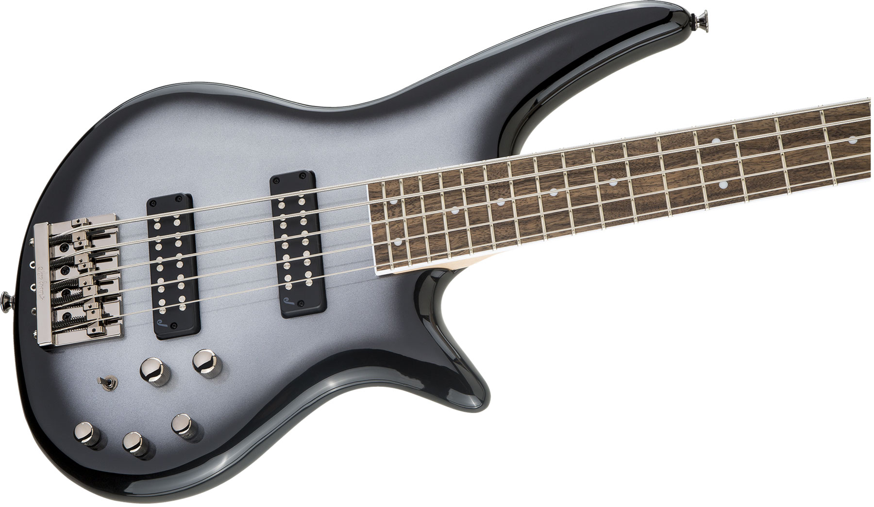 Jackson Spectra Bass Js3v 5c Active Lau - Silverburst - Solidbody E-bass - Variation 2