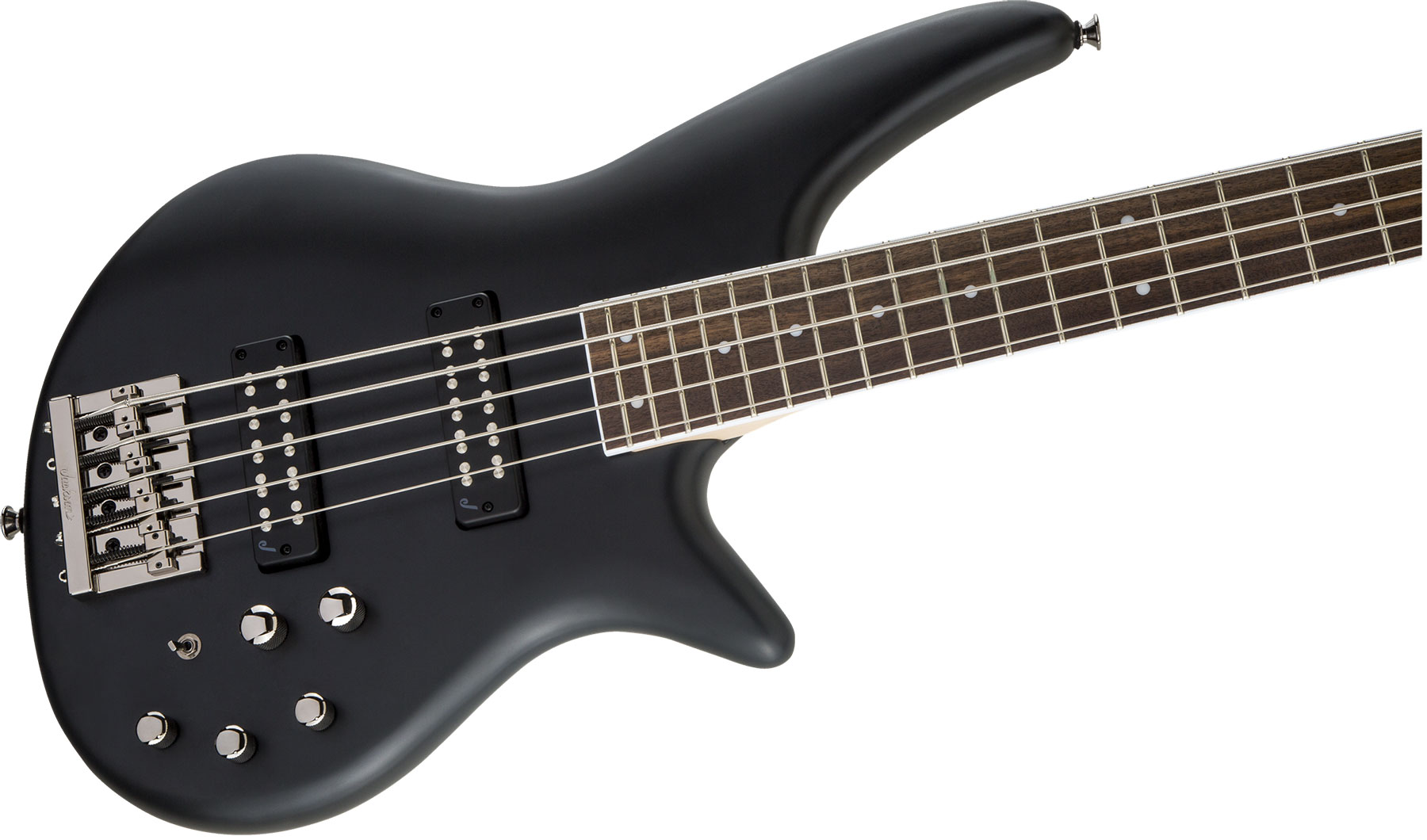 Jackson Spectra Bass Js3v 5c Active Lau - Satin Black - Solidbody E-bass - Variation 2